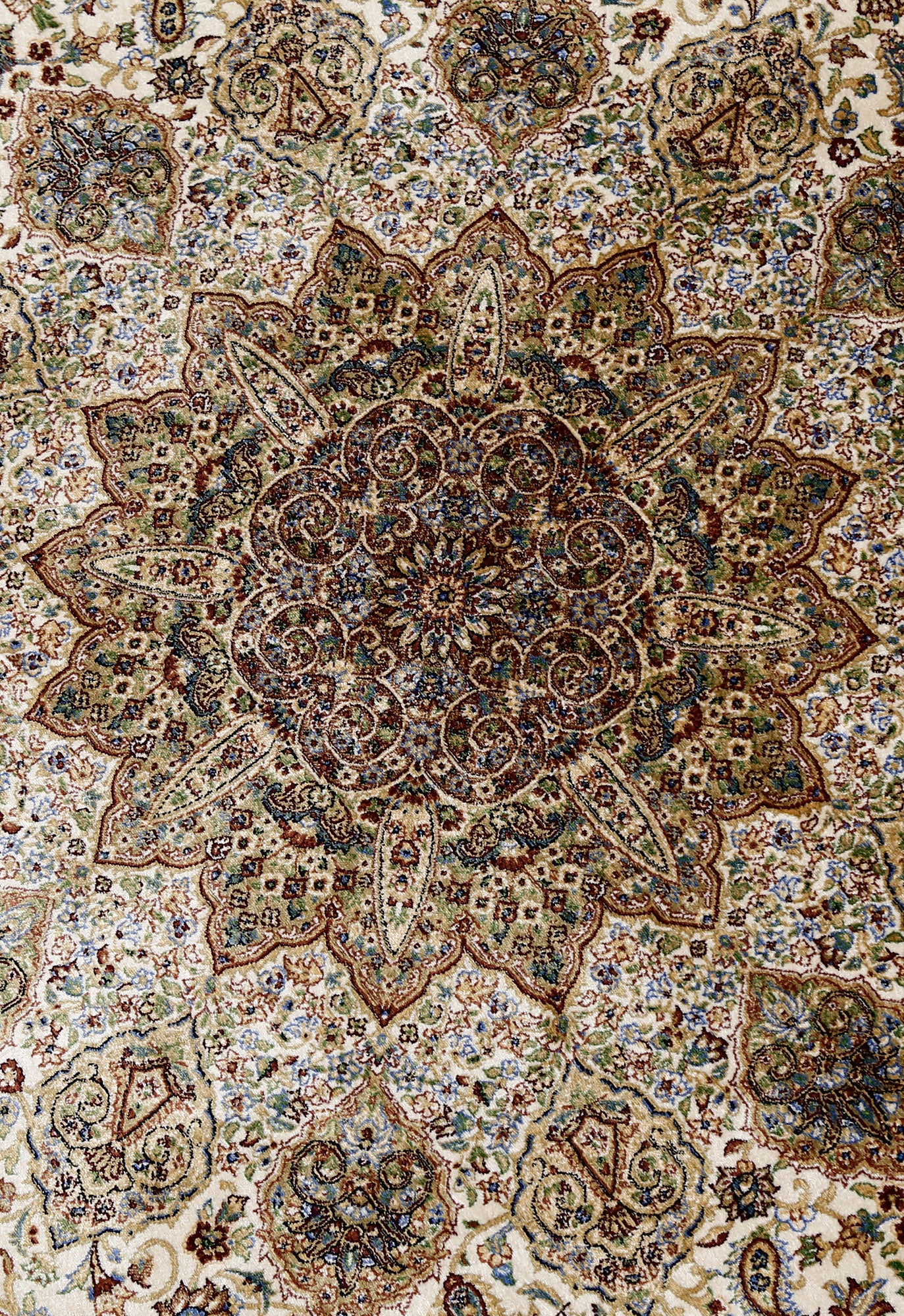 Ivory Royal Medallion Rug