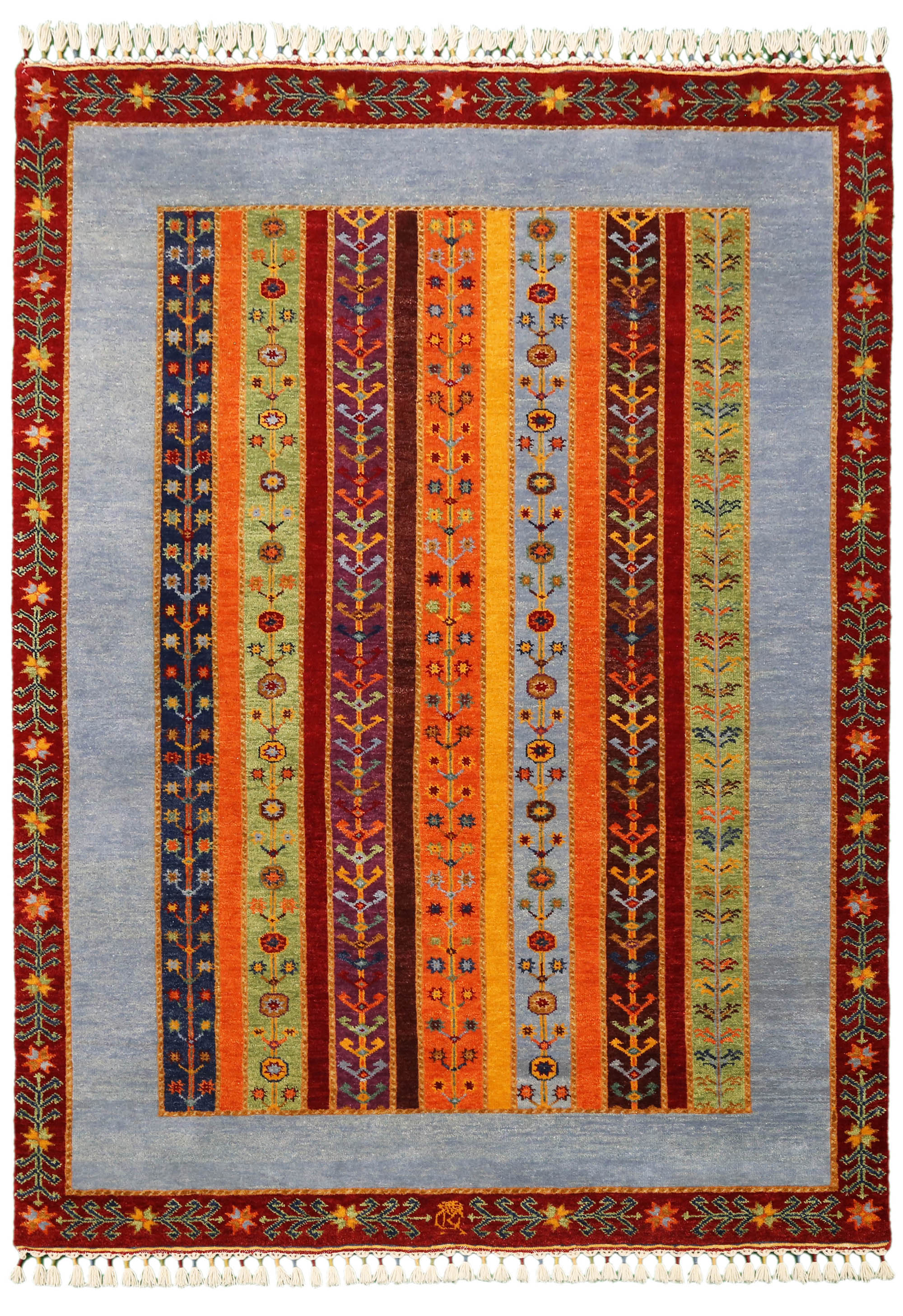 Khushi-Living-Rugs-Carpet-Hand Knotted-Traditional-Sal