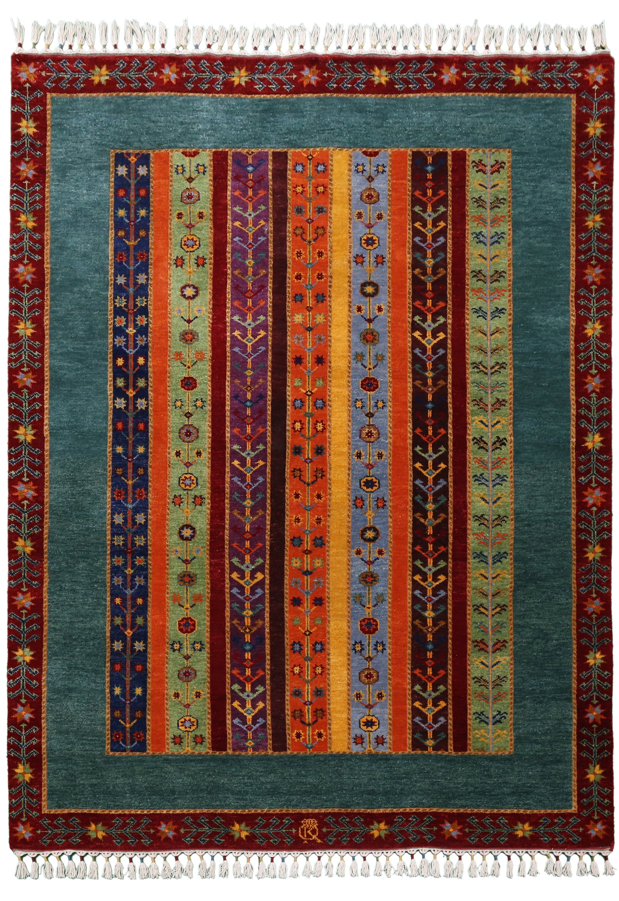 Khushi-Living-Rugs-Carpet-Hand Knotted-Traditional-Sal