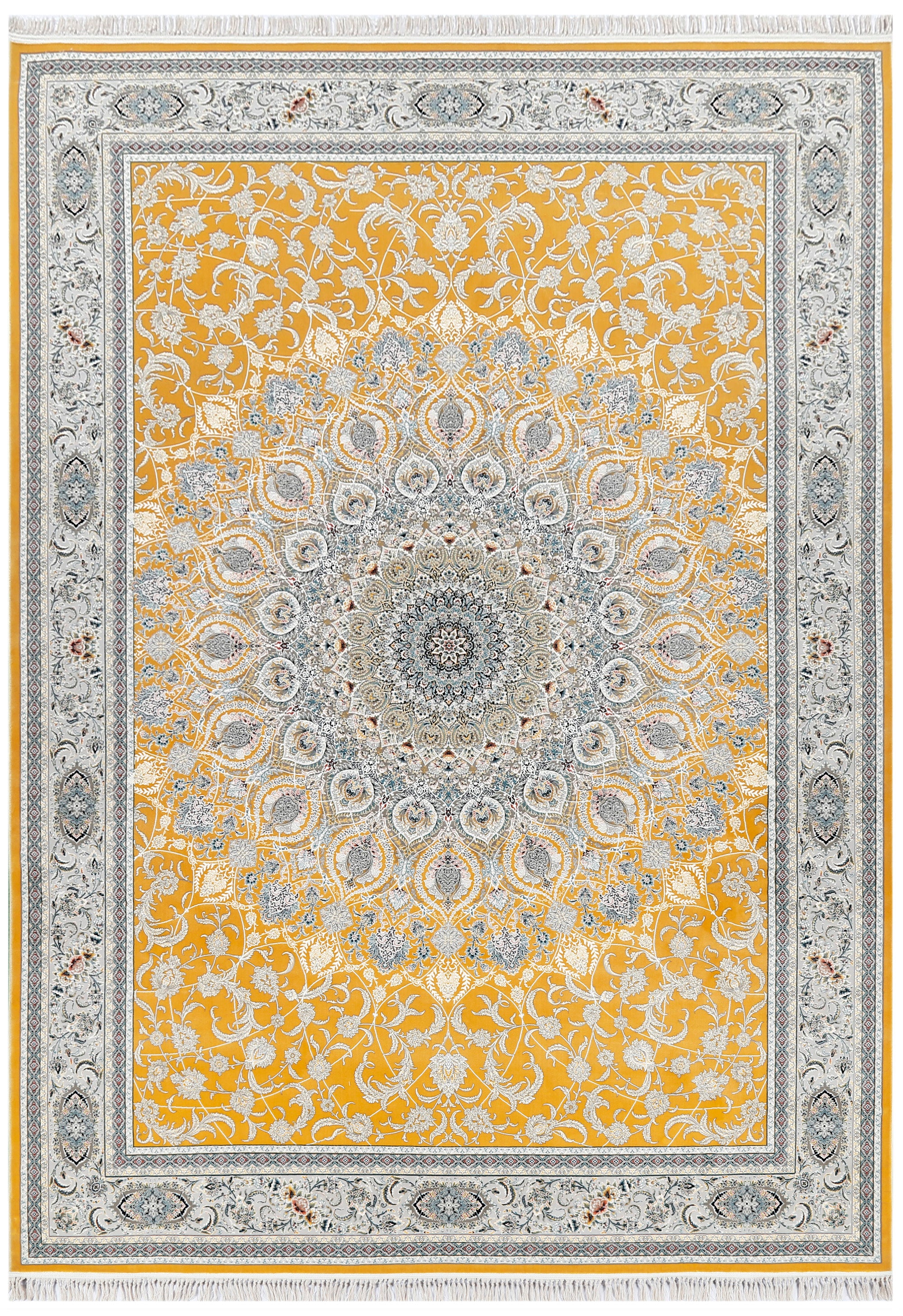 Saffron Mandala