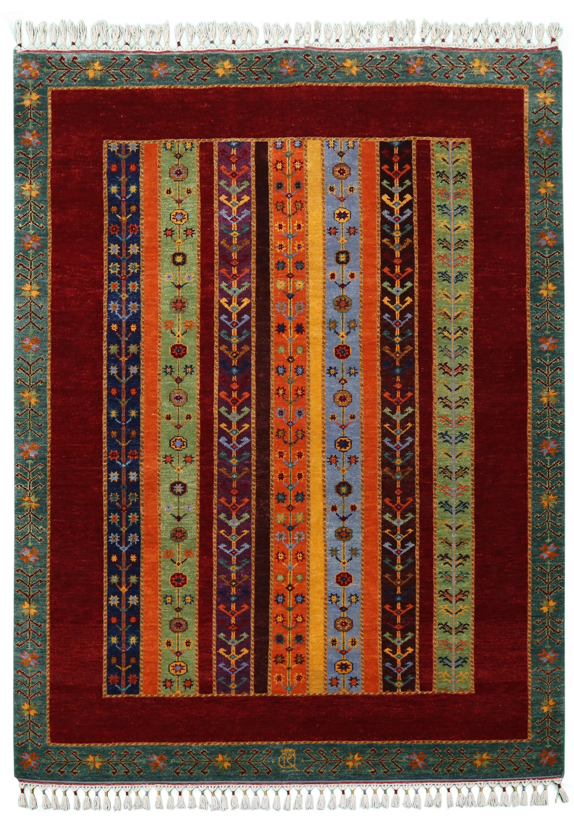 Khushi-Living-Rugs-Carpet-Hand Knotted-Traditional-Sal