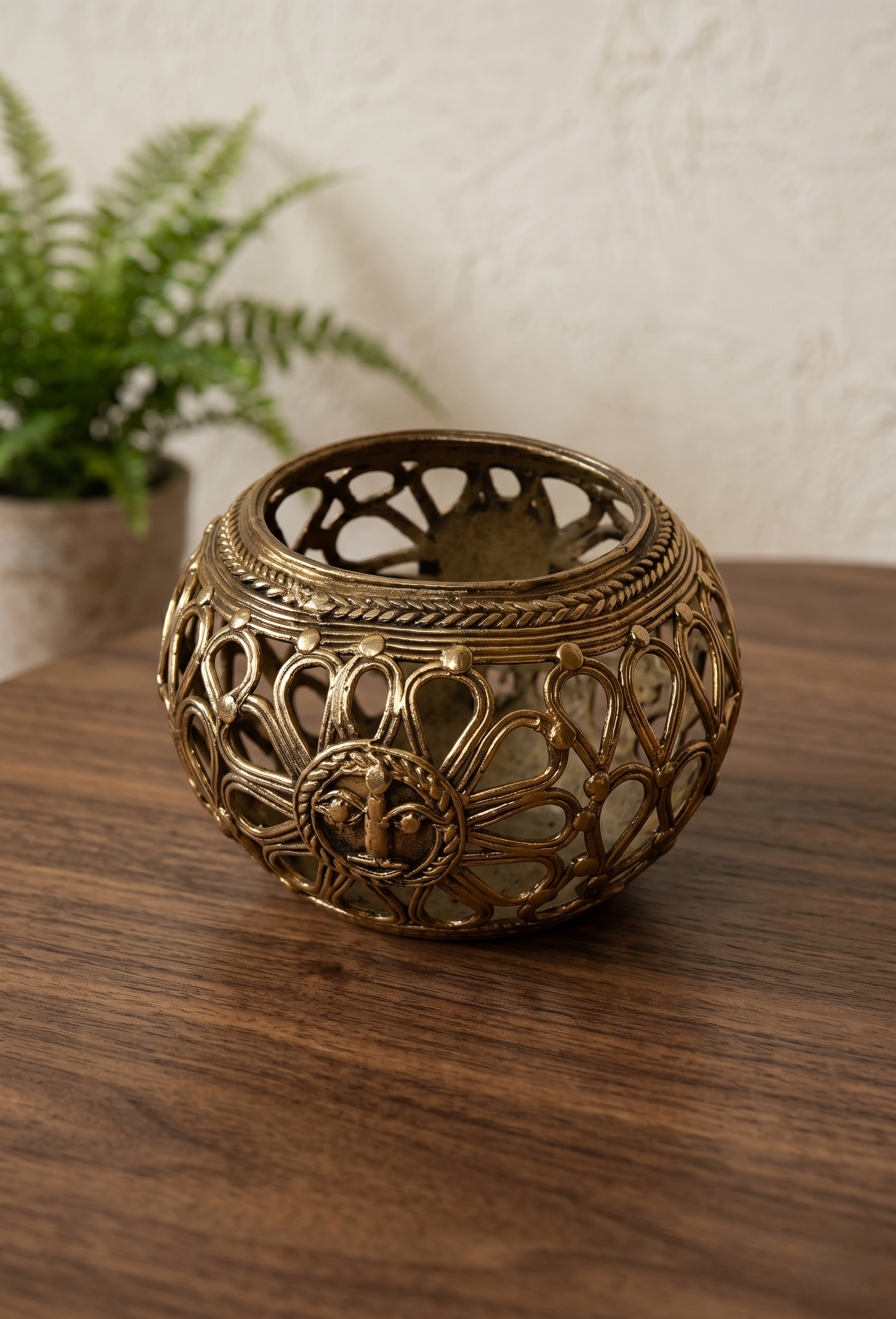 Khushi-Living-Artefacts-Brass-Bucket