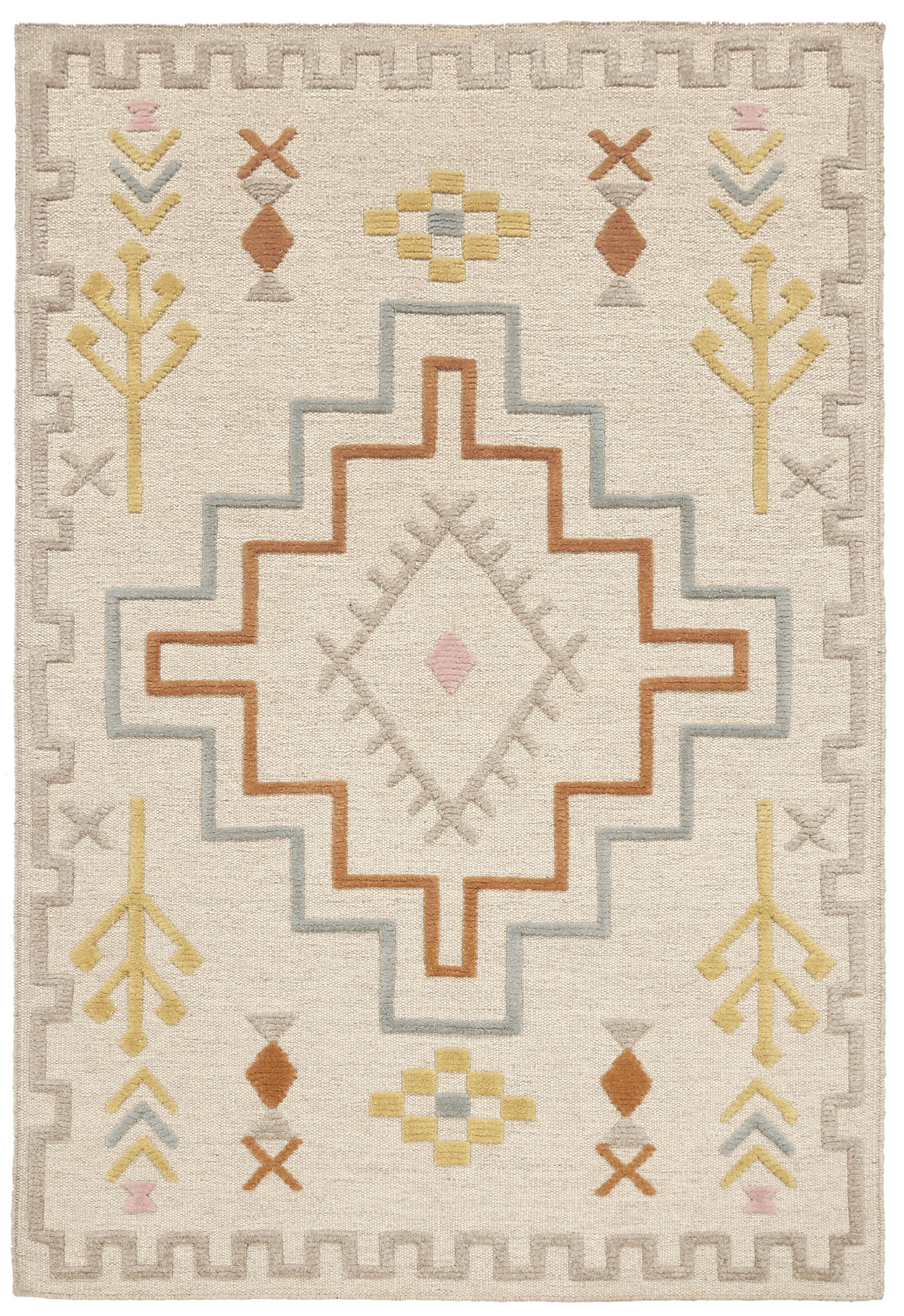Khushi-Living-Rugs-Carpet-Hand-Woven-Dhurrie