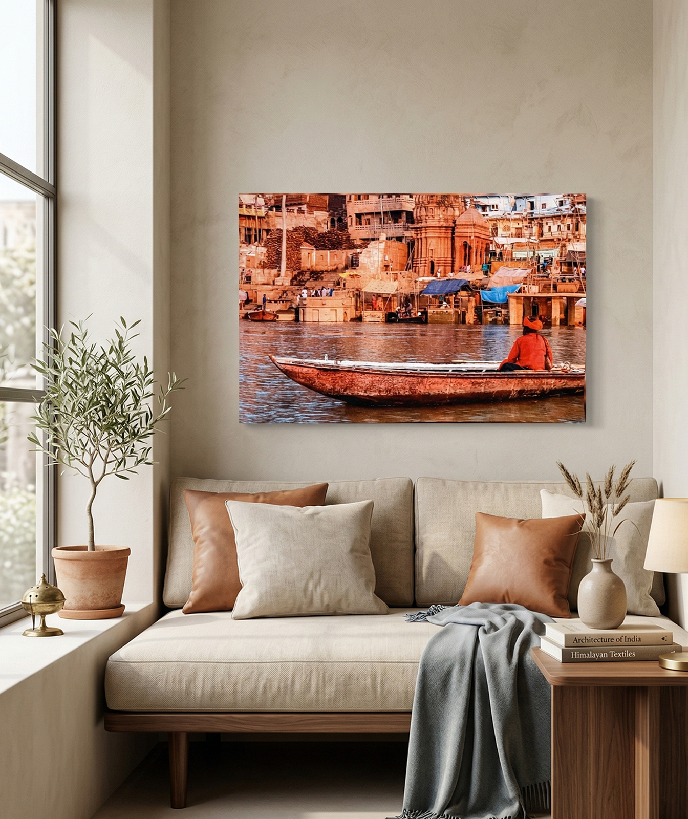 Khushi-Living-Paintings-Devotional-Kashi-Ghat