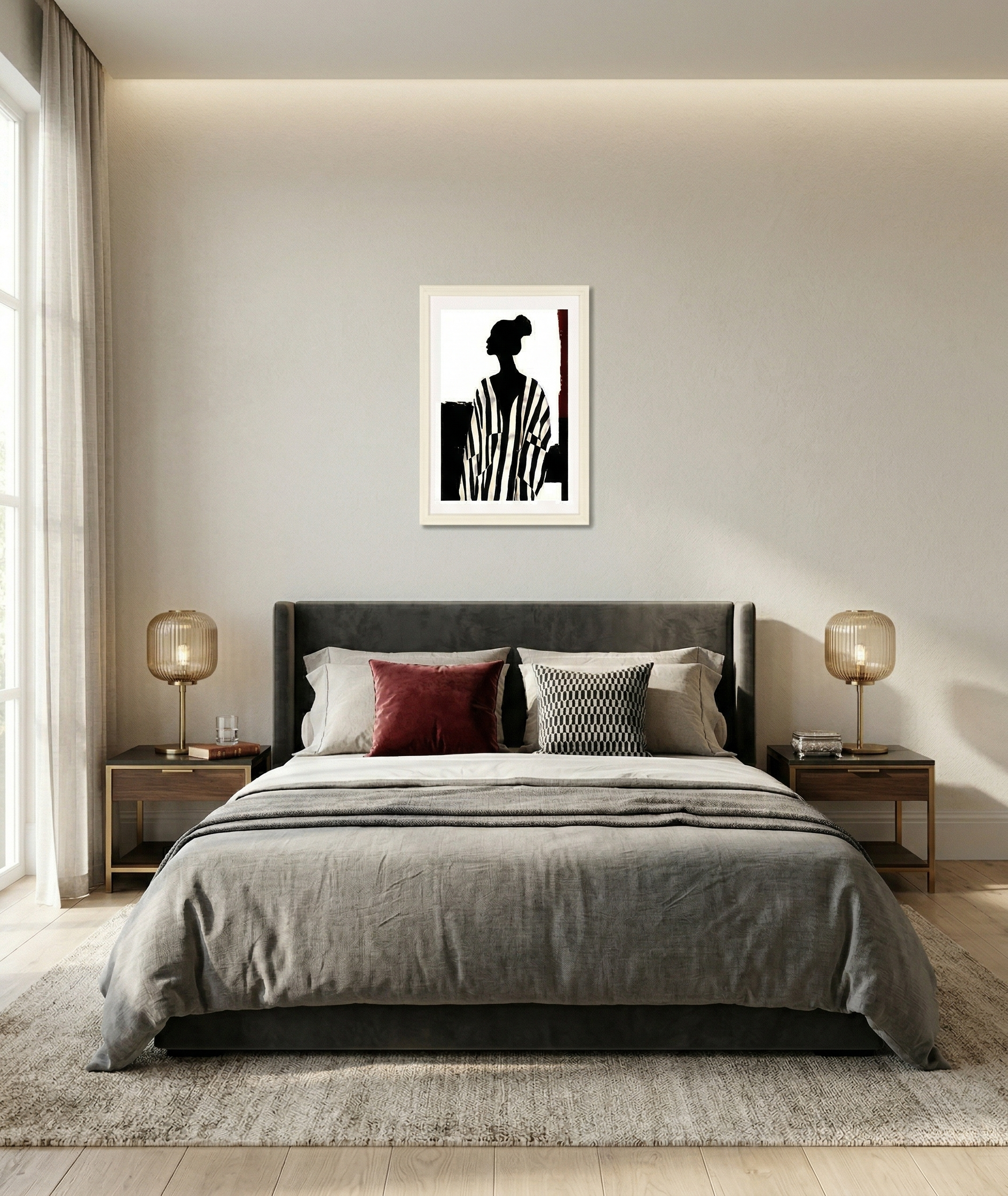 Khushi-Living-Paintings-Black & White