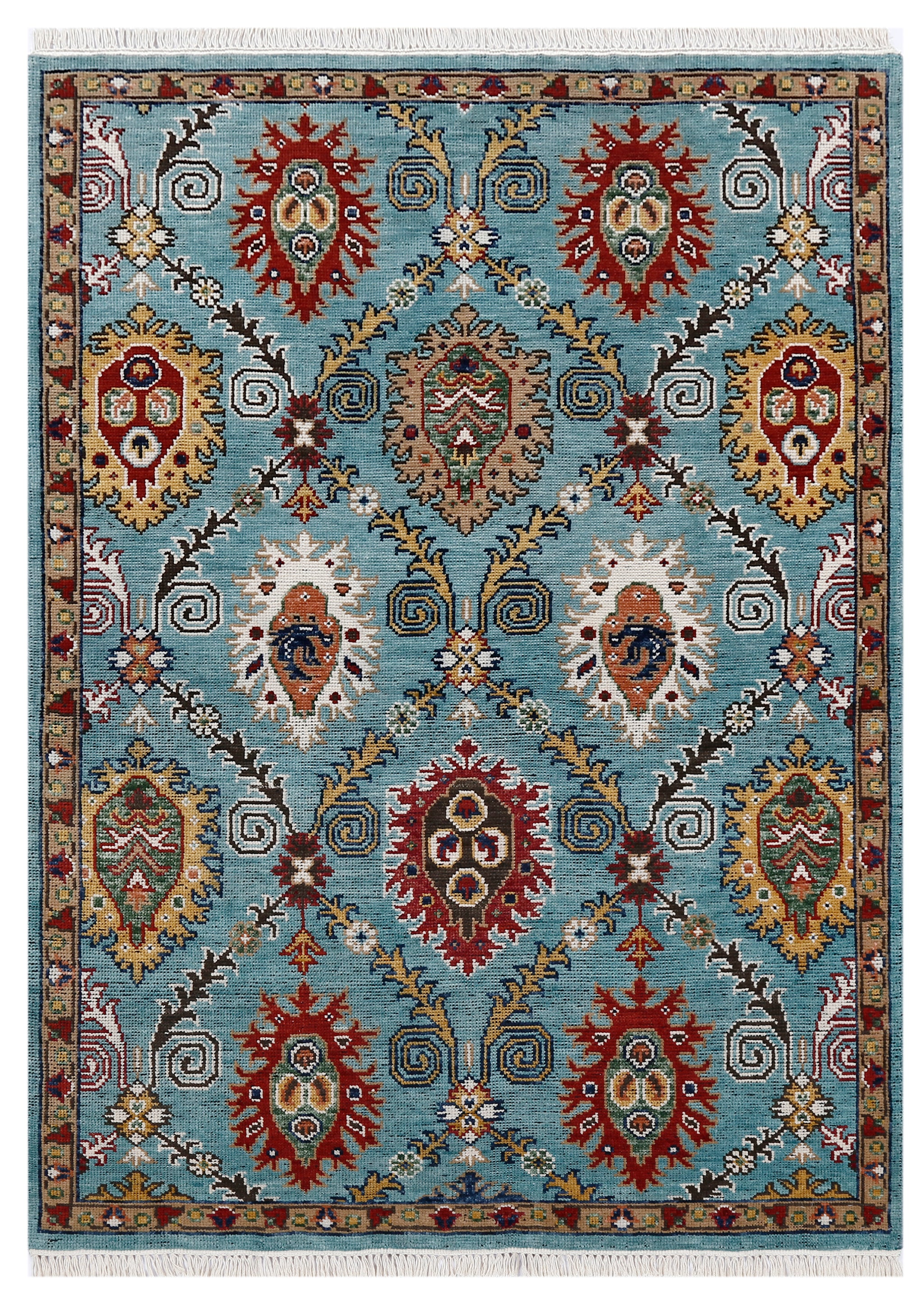 Aqua Ikat