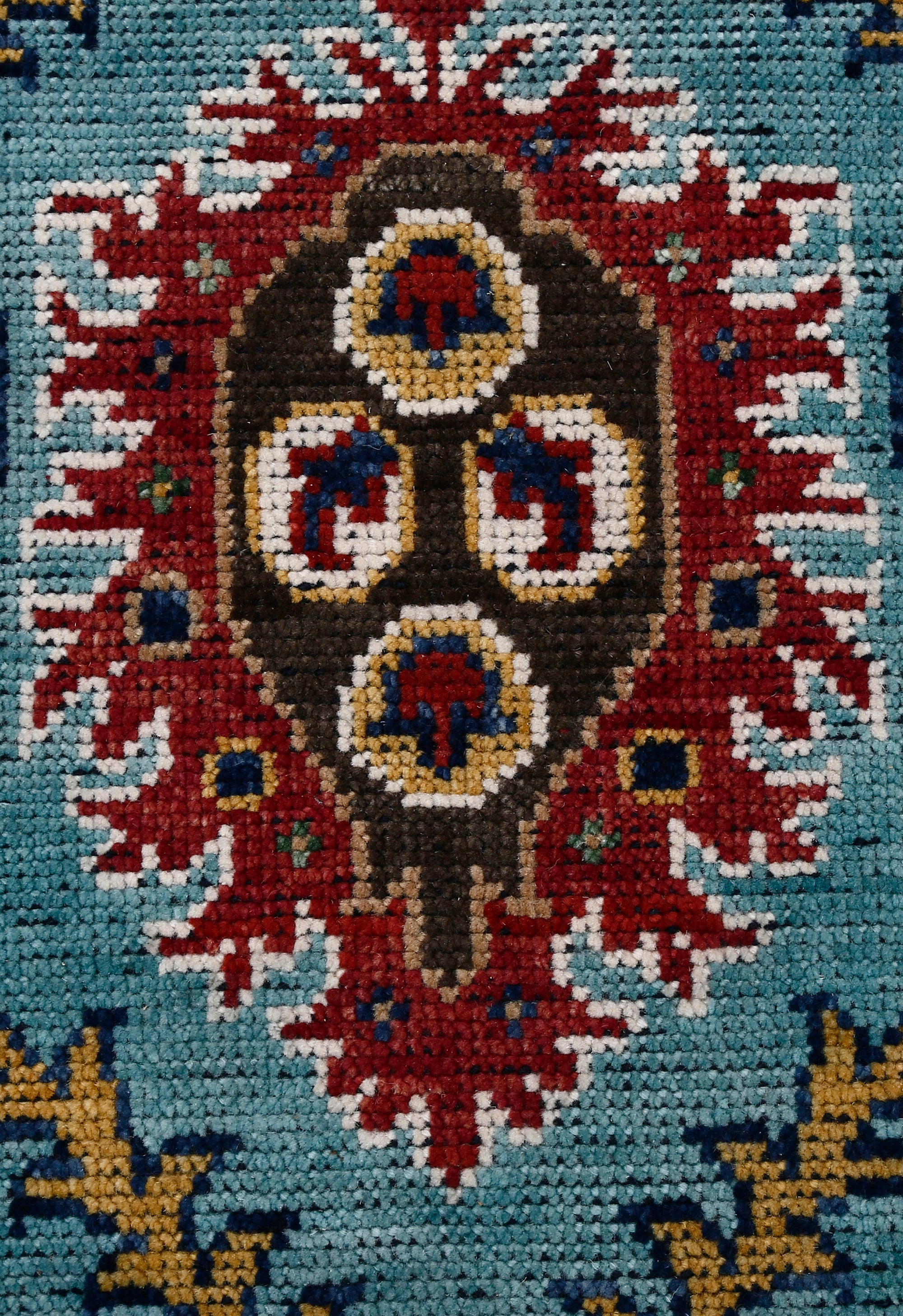 Aqua Ikat