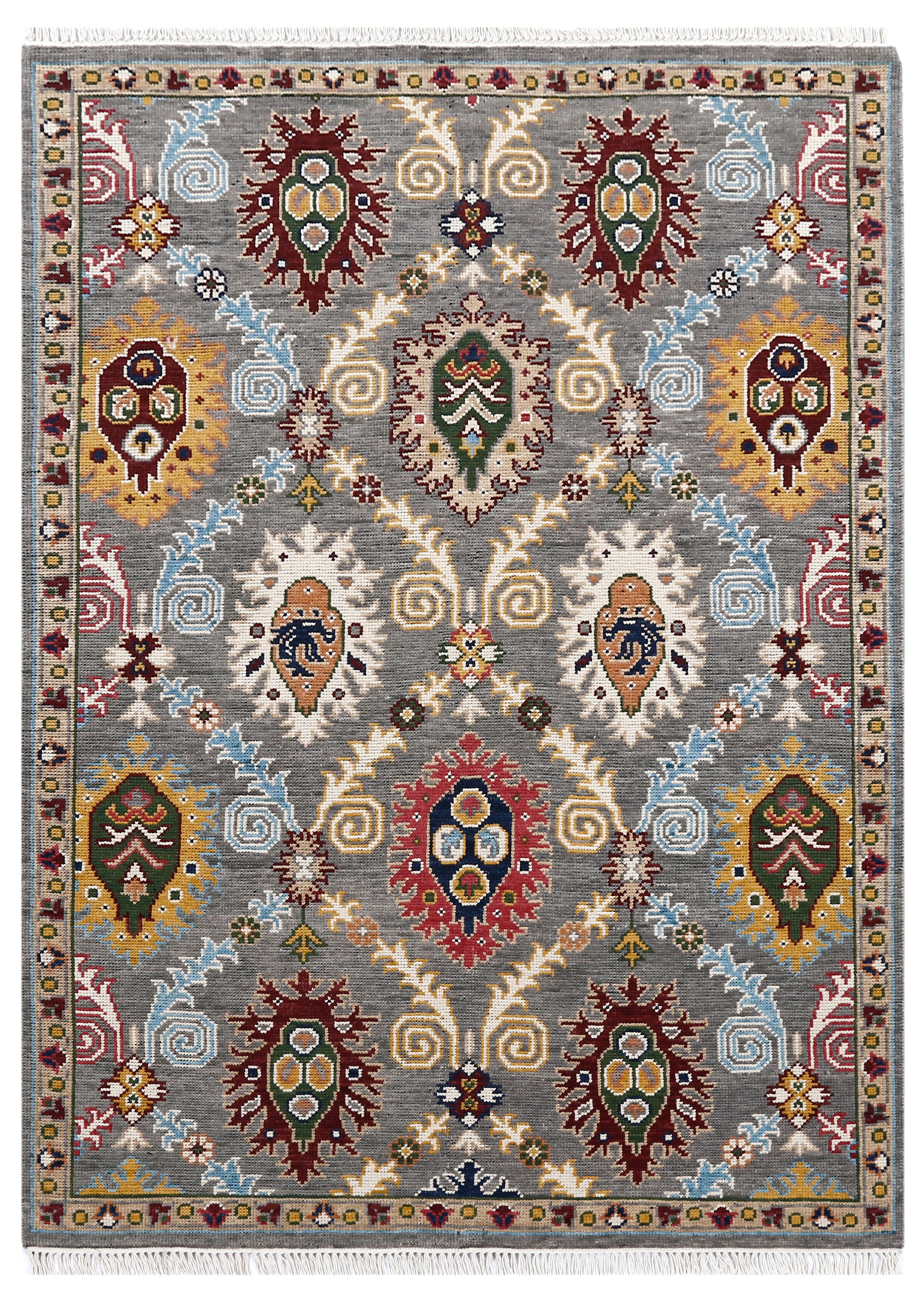 Grey Ikat