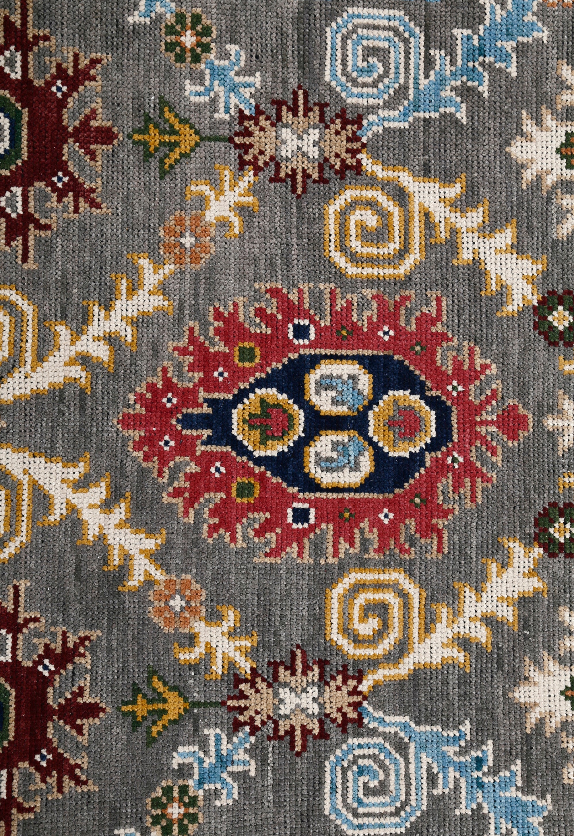 Grey Ikat