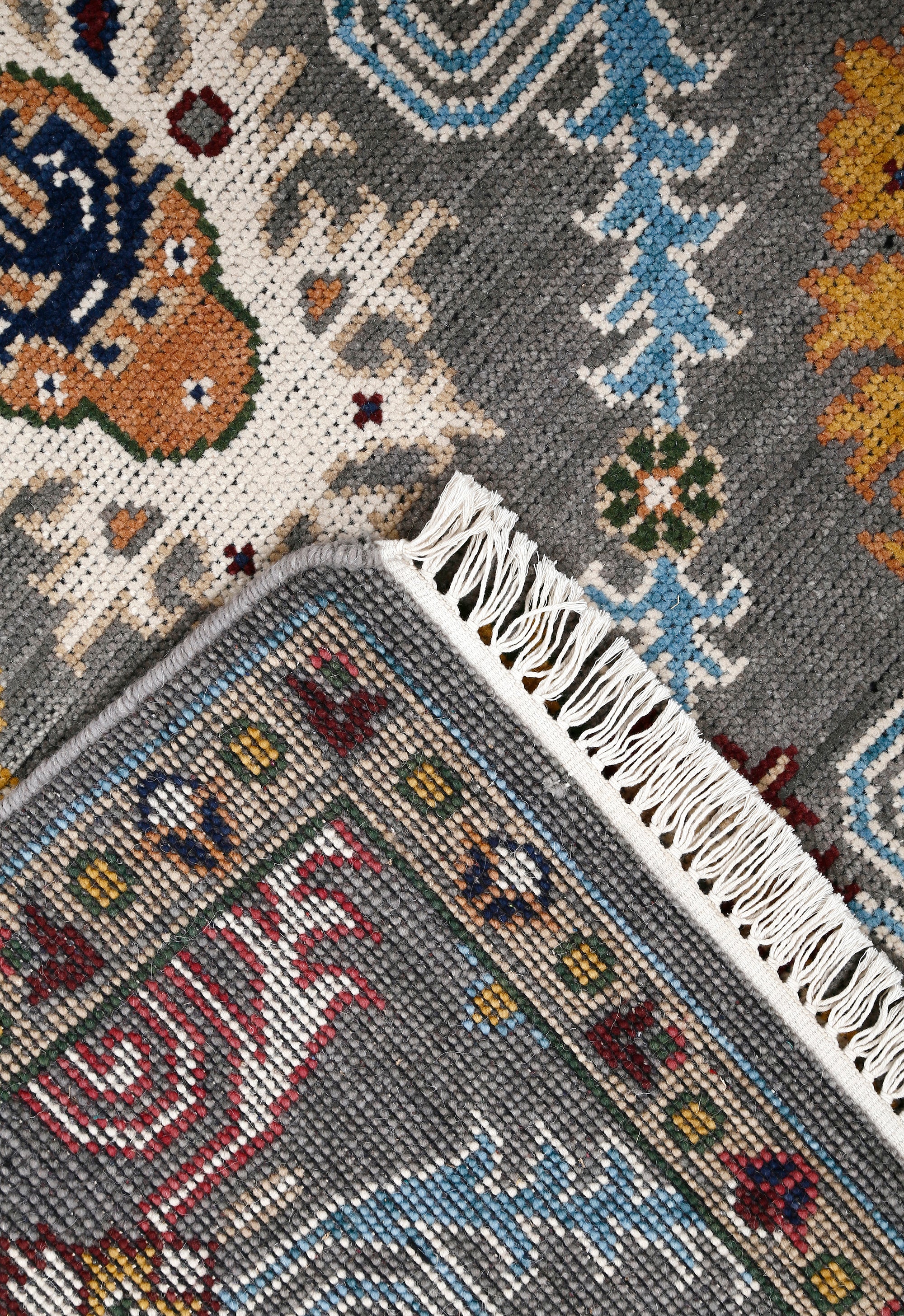 Grey Ikat