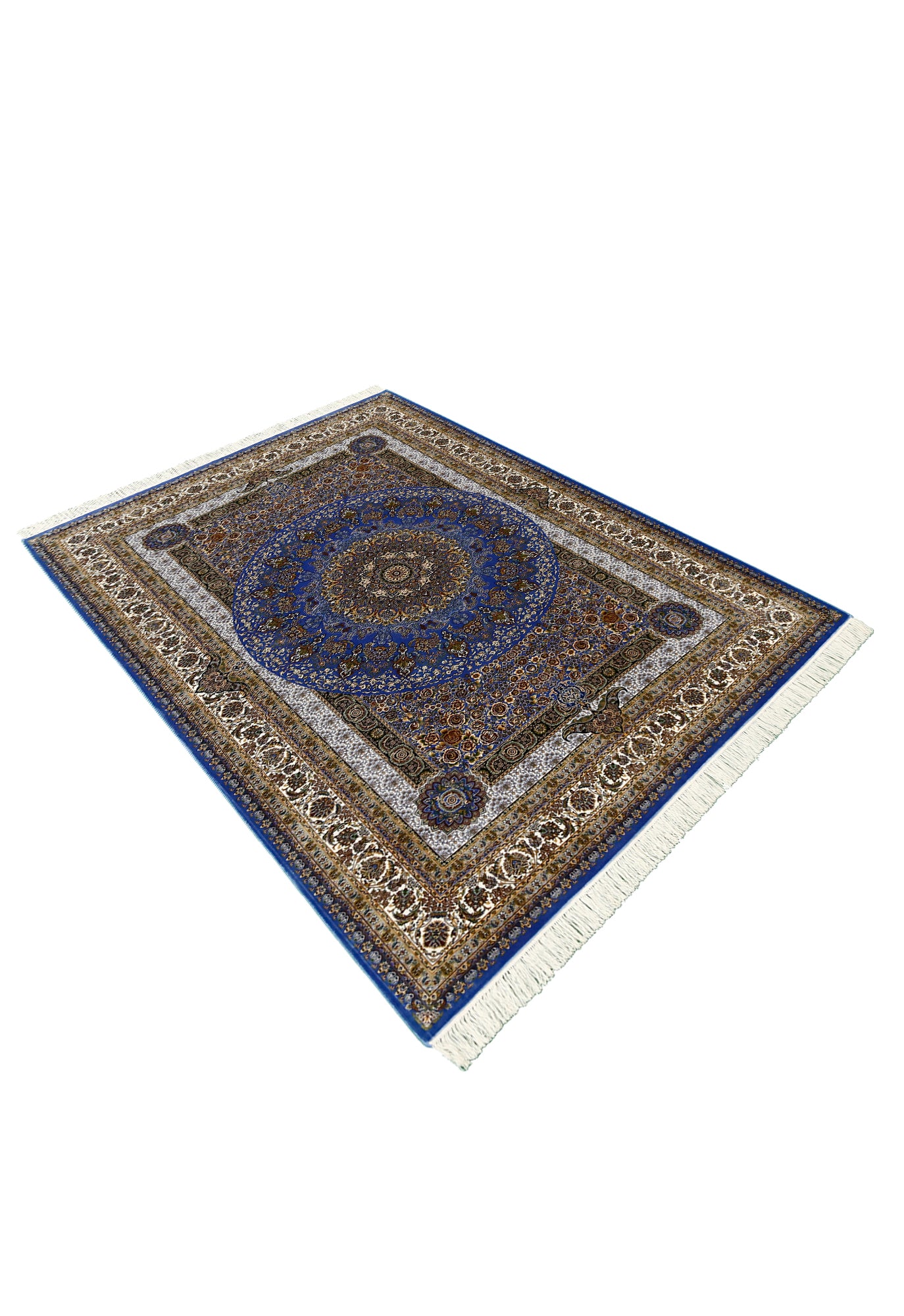 Imperial Azure Medallion Rug