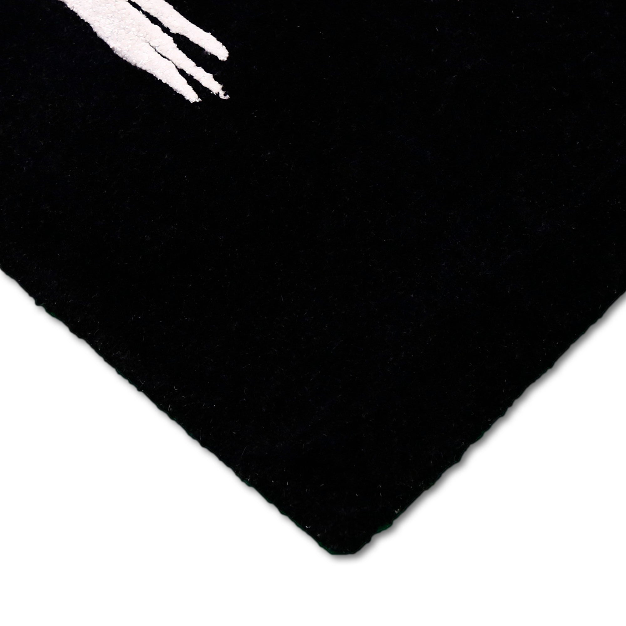 White Horse Silhouette Hand Tufted Wool Viscose Wall Rug