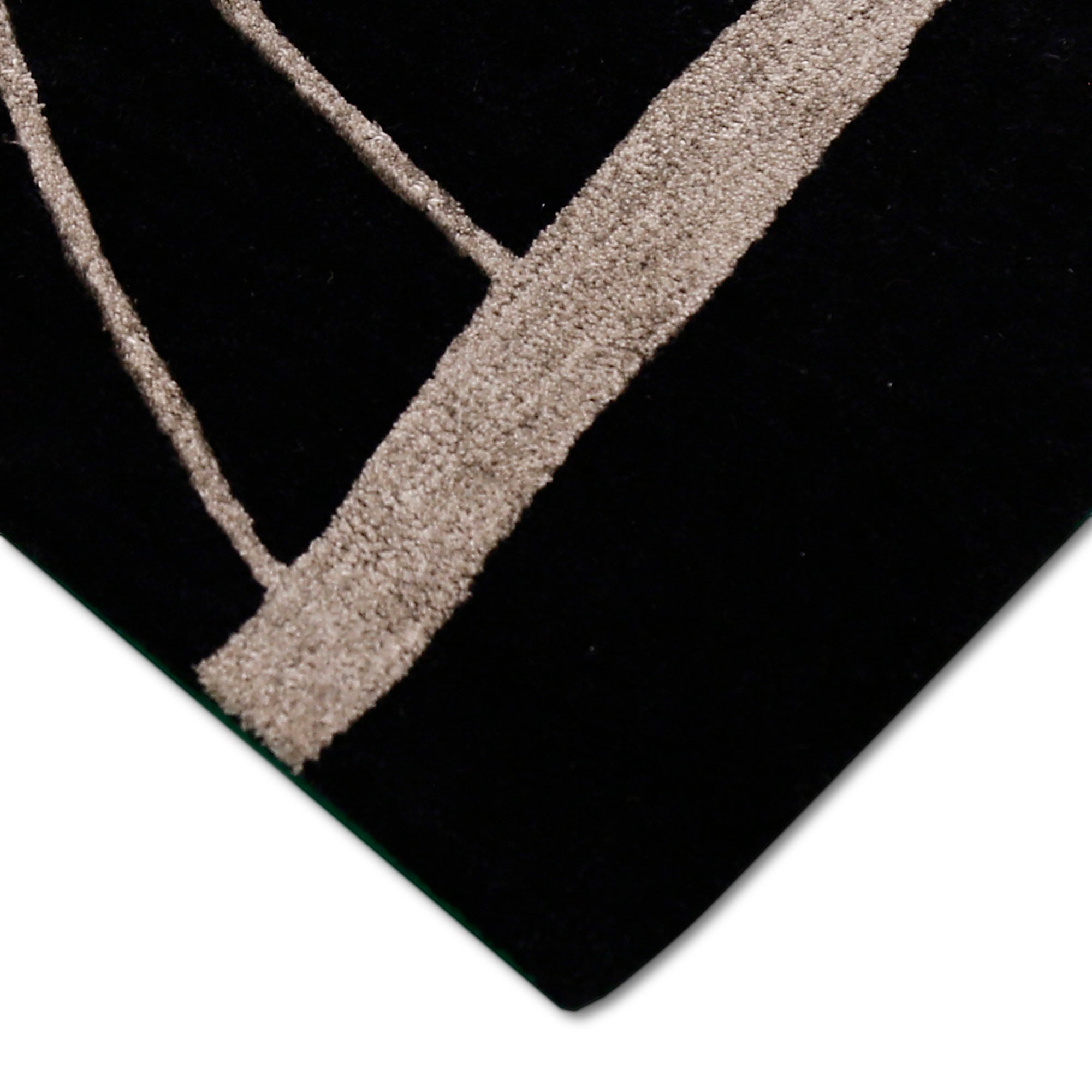 Abstract Modern Hand Tufted Wool Wall Rug