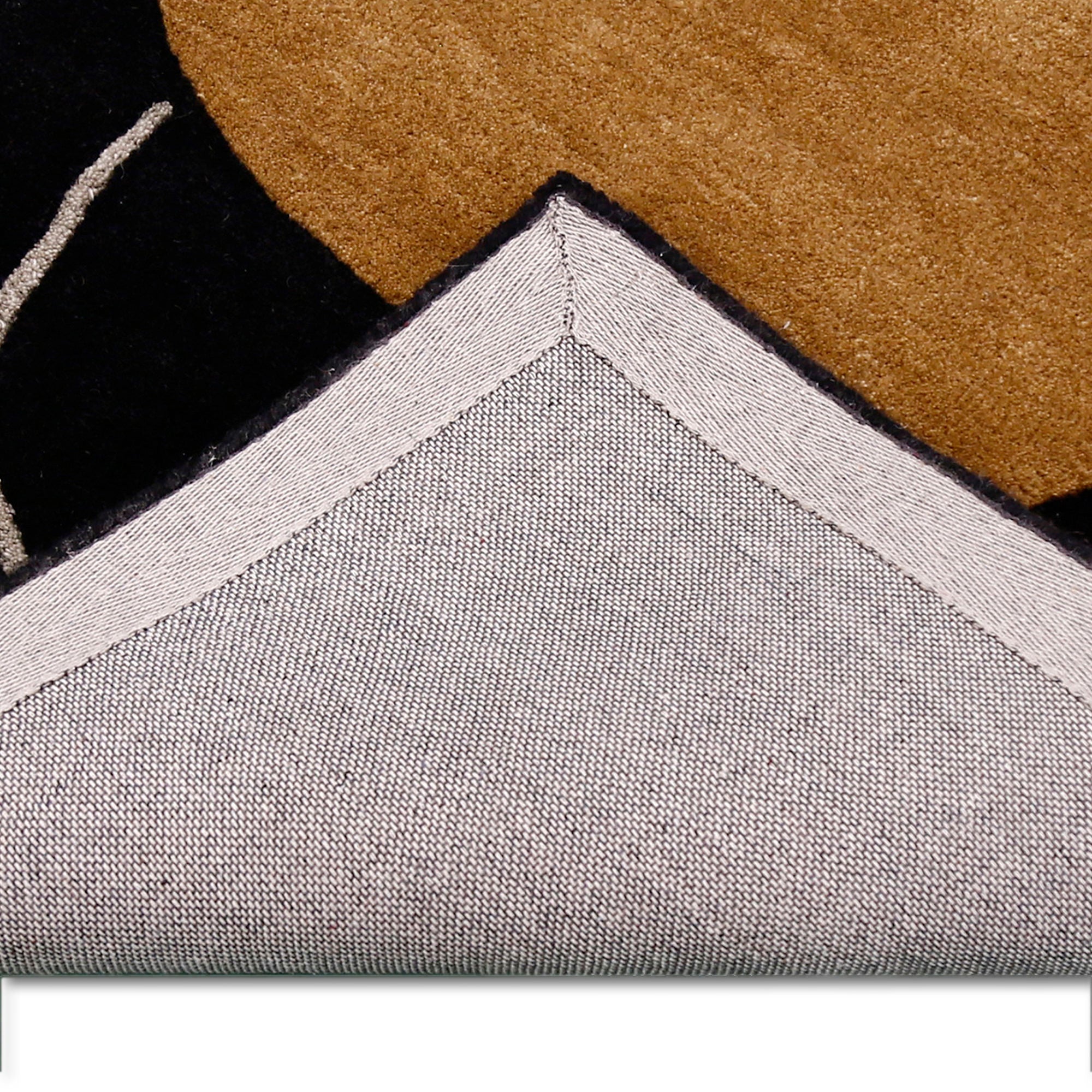Abstract Modern Hand Tufted Wool Wall Rug