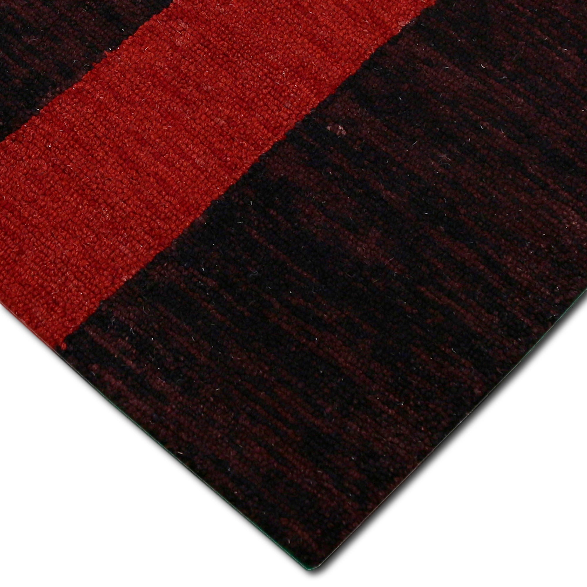 Abstract Lady Hat Hand Tufted Wool Wall Rug
