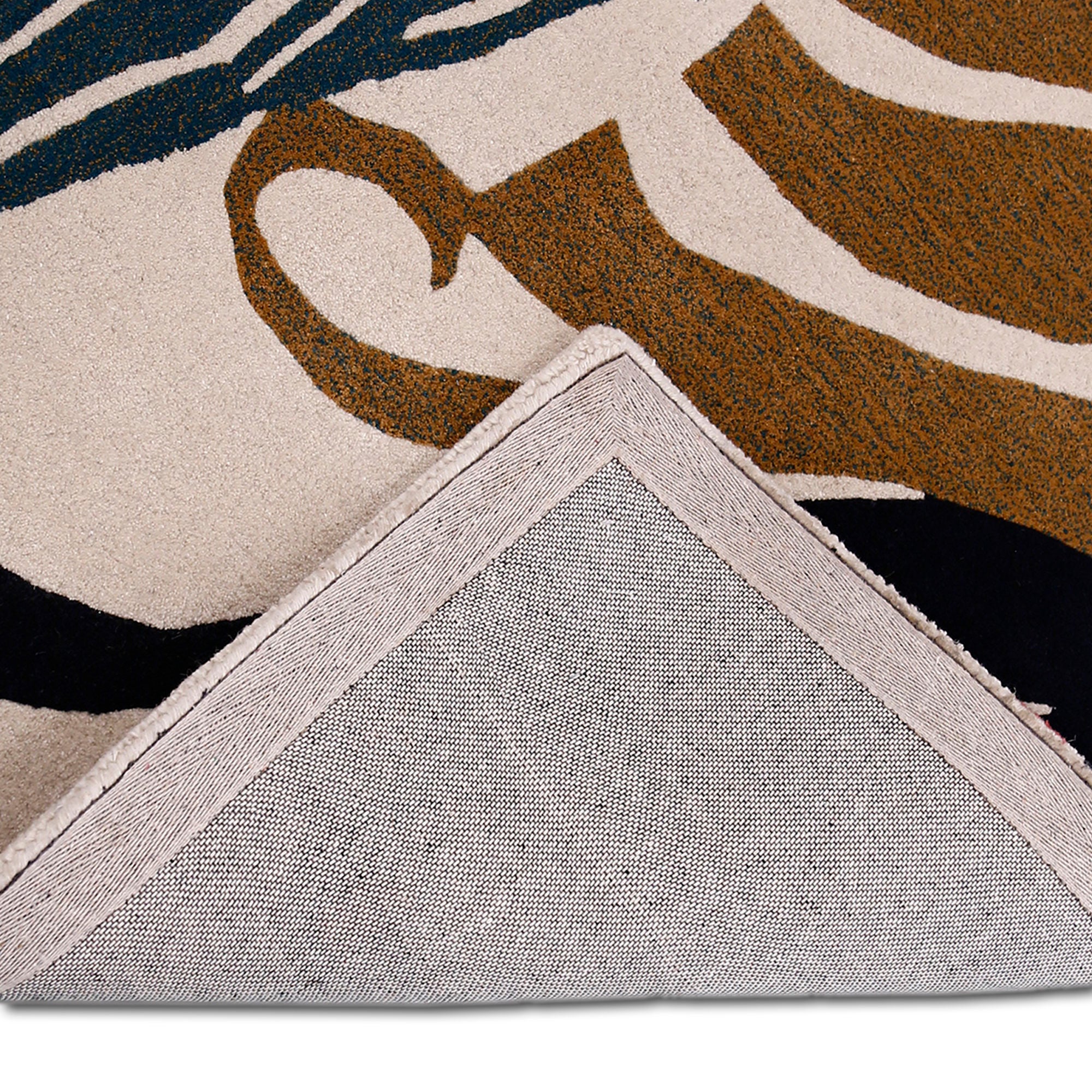 Jazz Dancing Couple Hand Tufted Wool Wall Rug