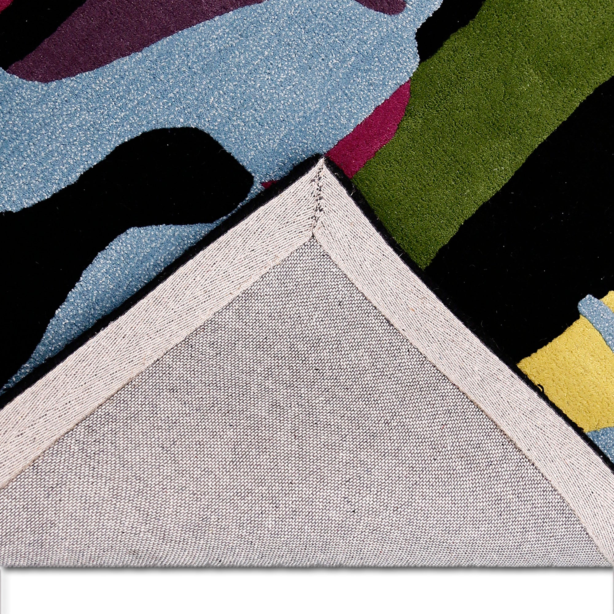 Abstract High Heels Hand Tufted Wool Wall Rug