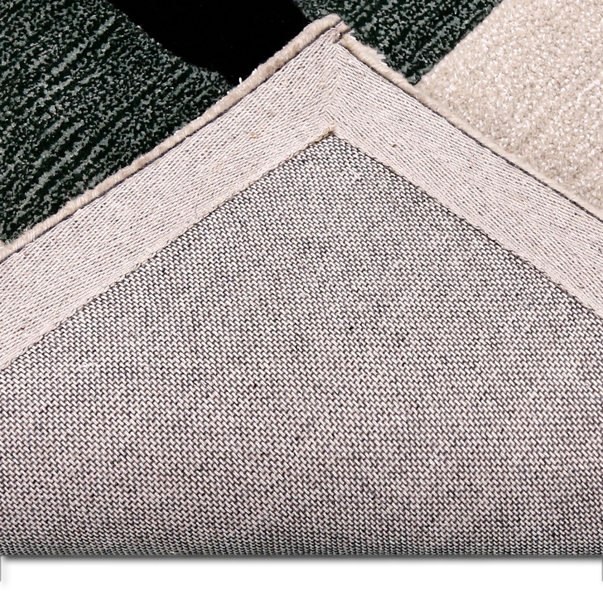 Equestrian Rider Hand Tufted Wool Viscose Wall Rug