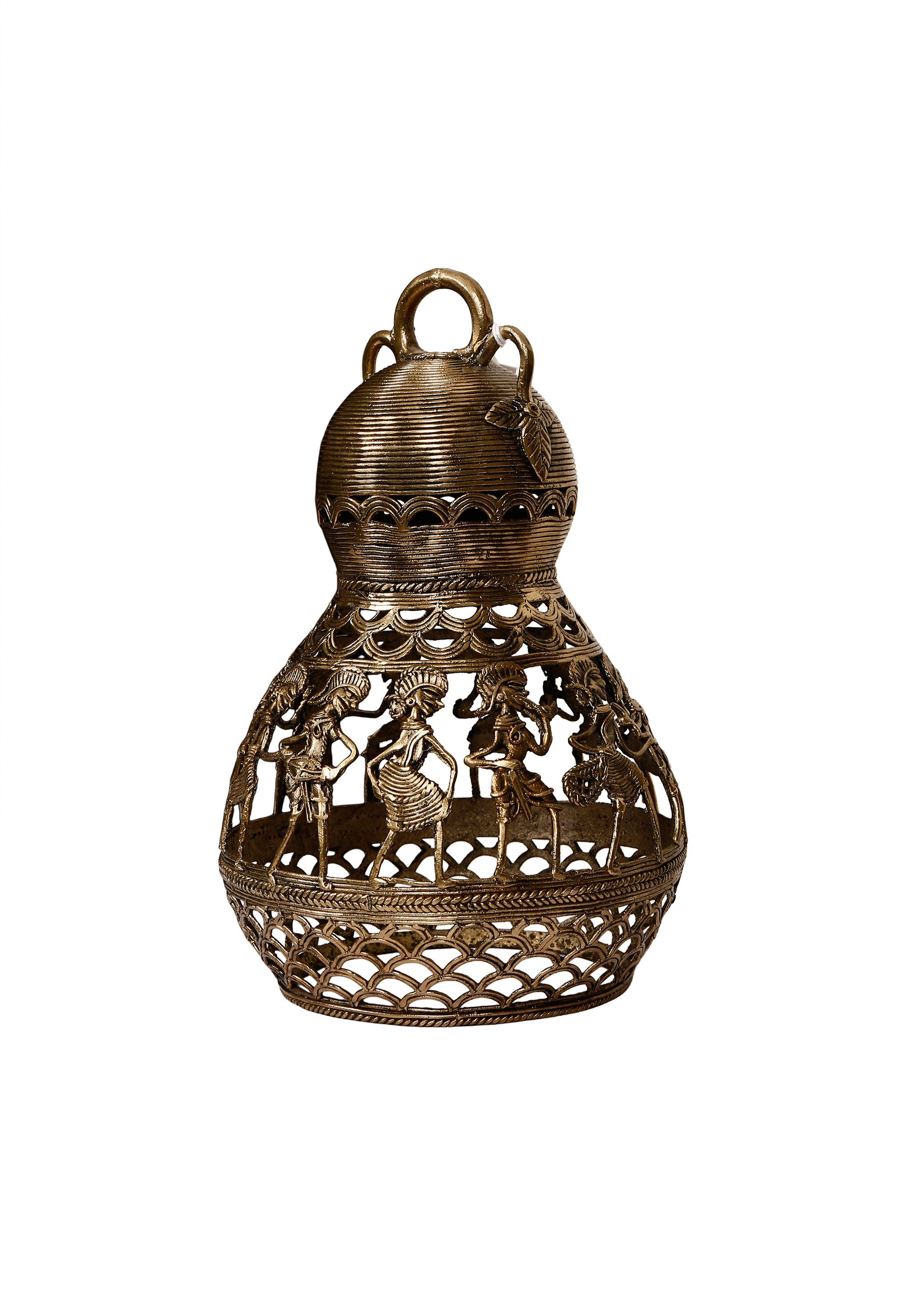 Khushi-Living-Artefacts-Brass-Lantern