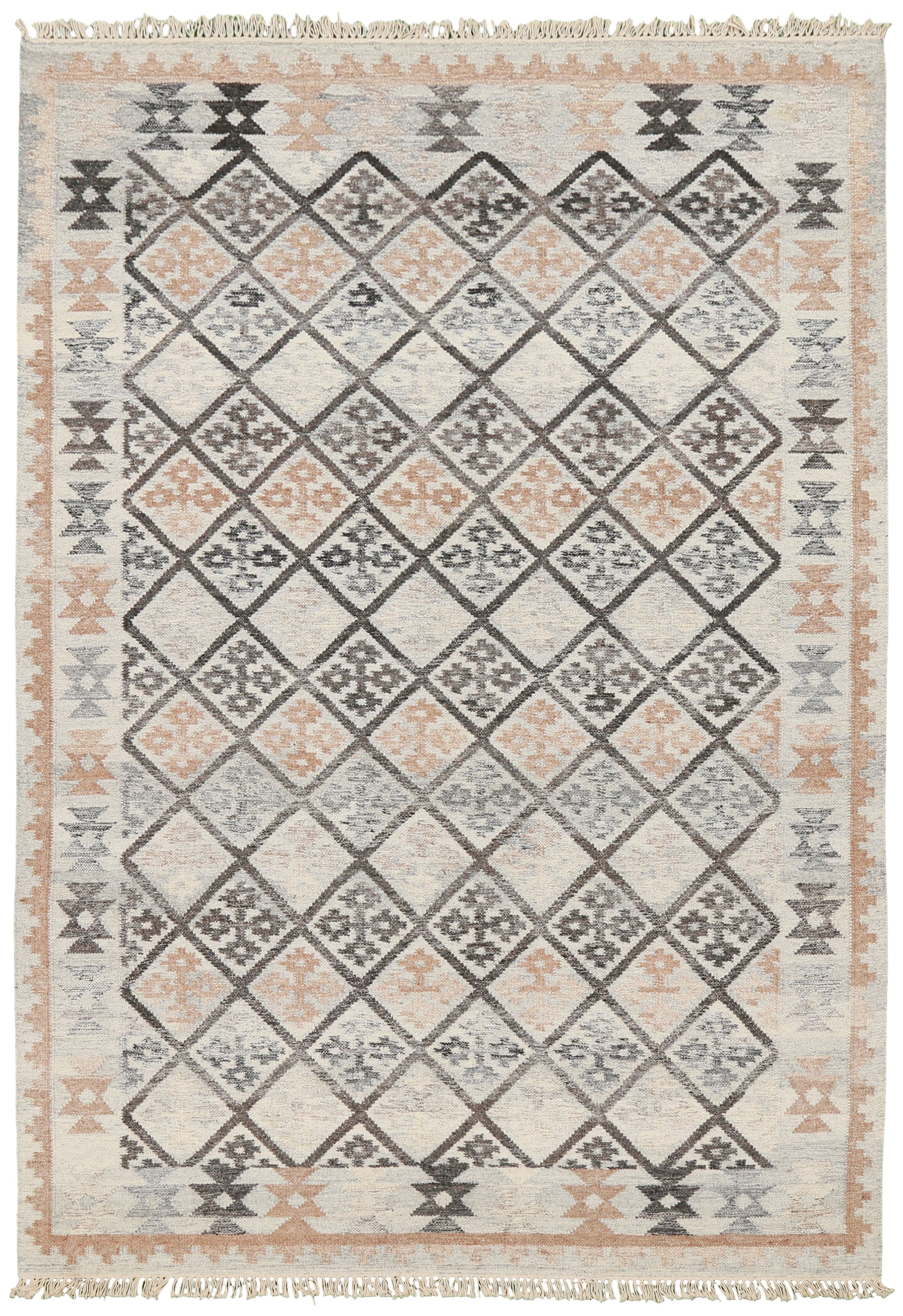 Khushi-Living-Rugs-Carpet-Hand-Woven-Durrie