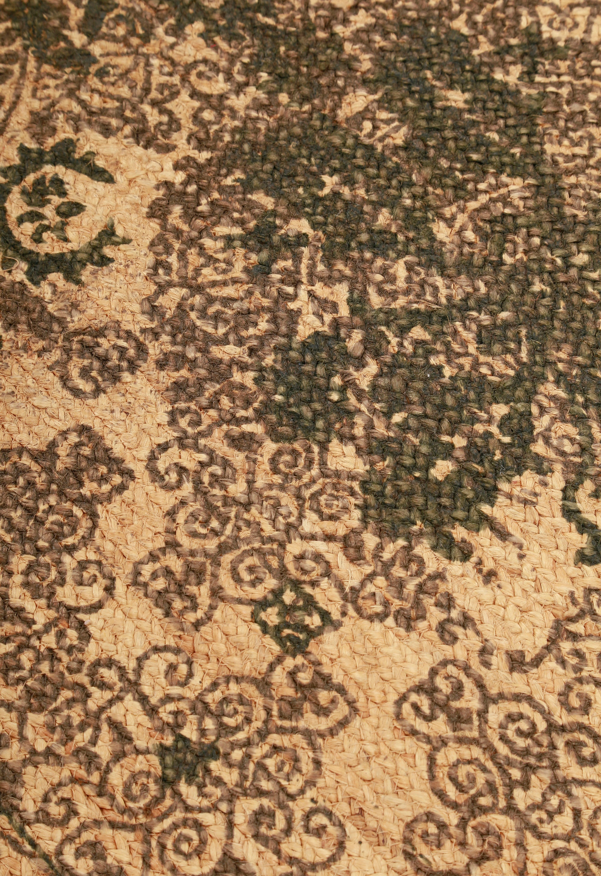Rustic Medallion Dhurrie