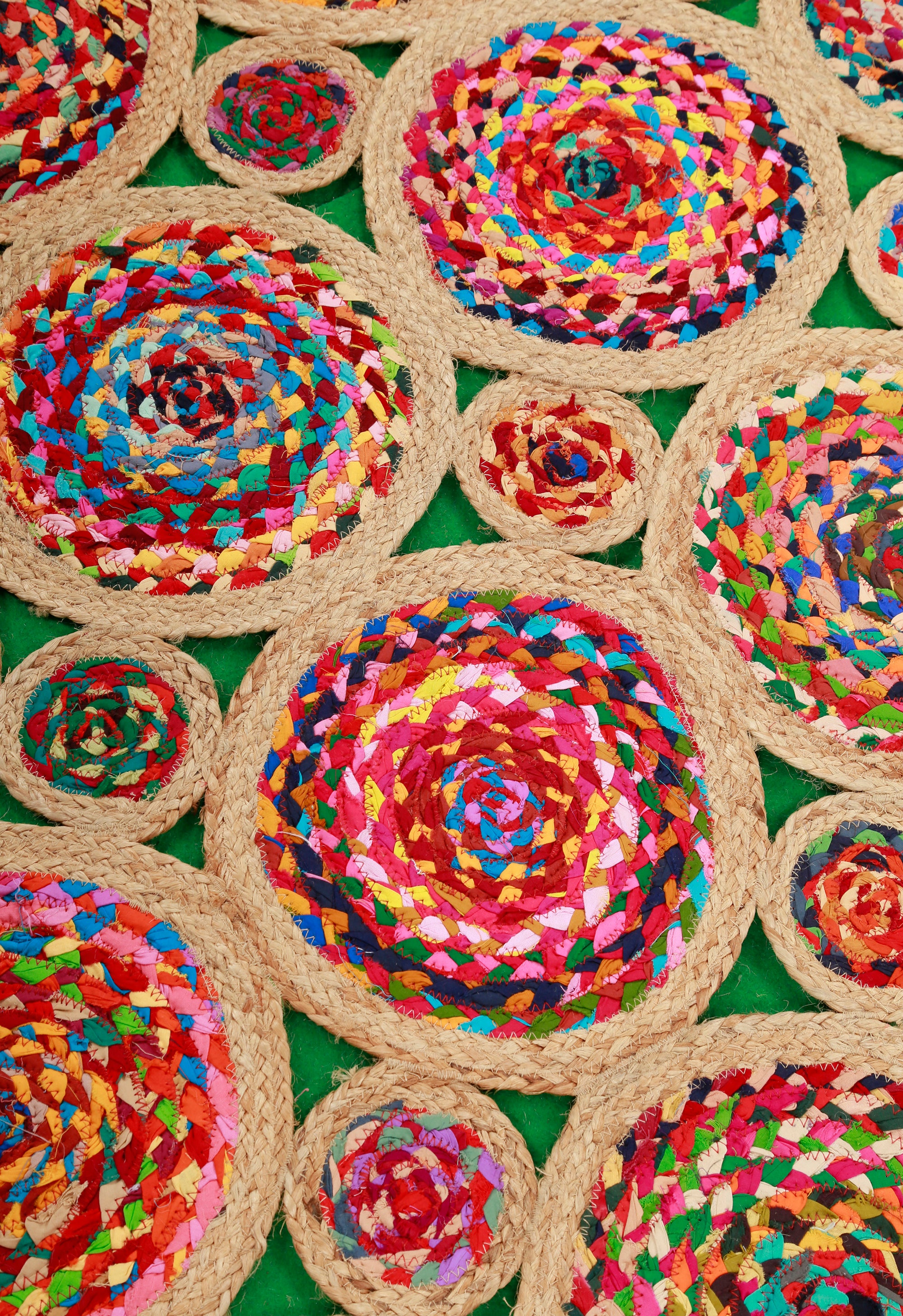 Spiral Dot Dhurrie