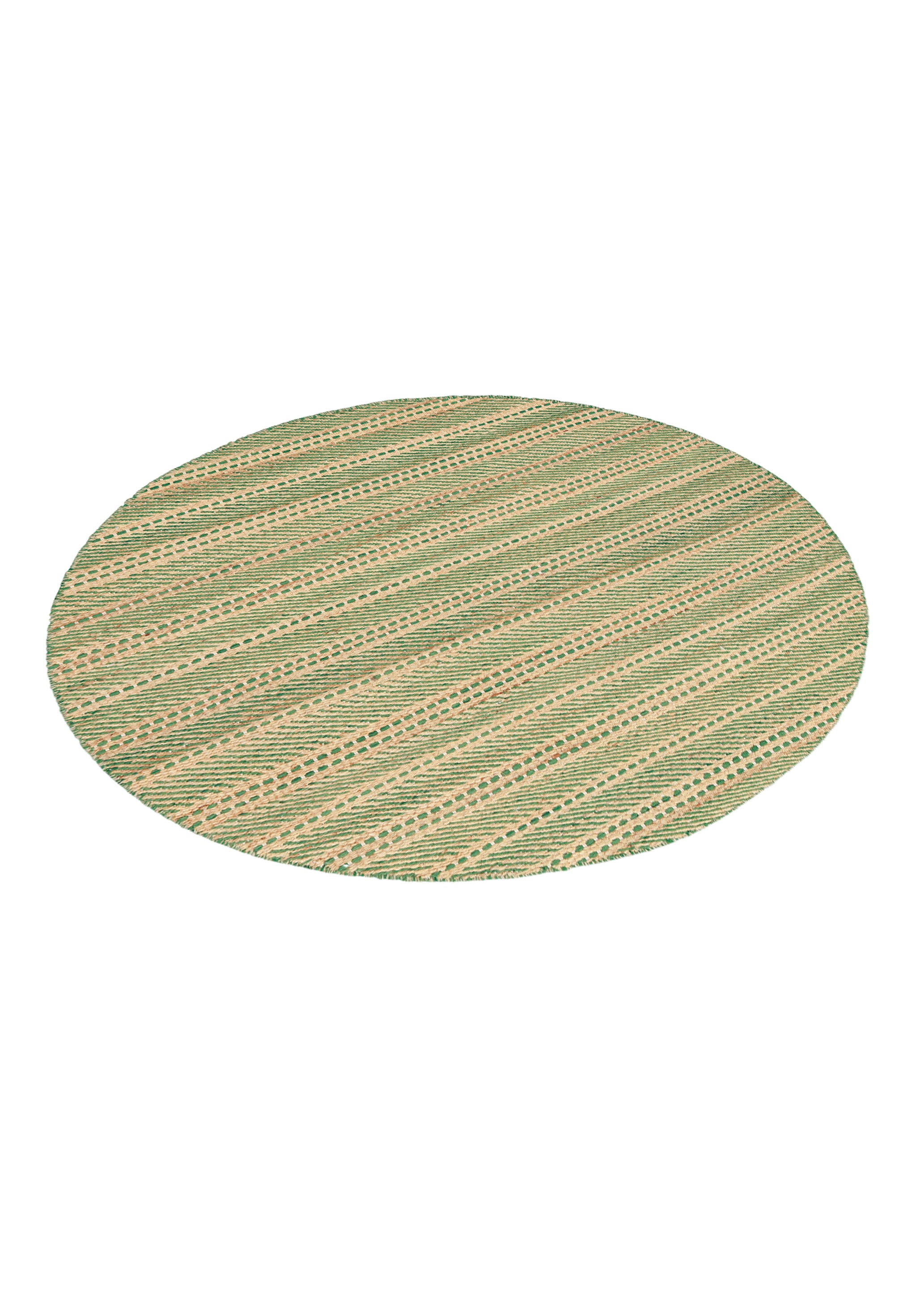 Khushi-Living-Rugs-Carpet-Hand-Woven-Durrie-Round