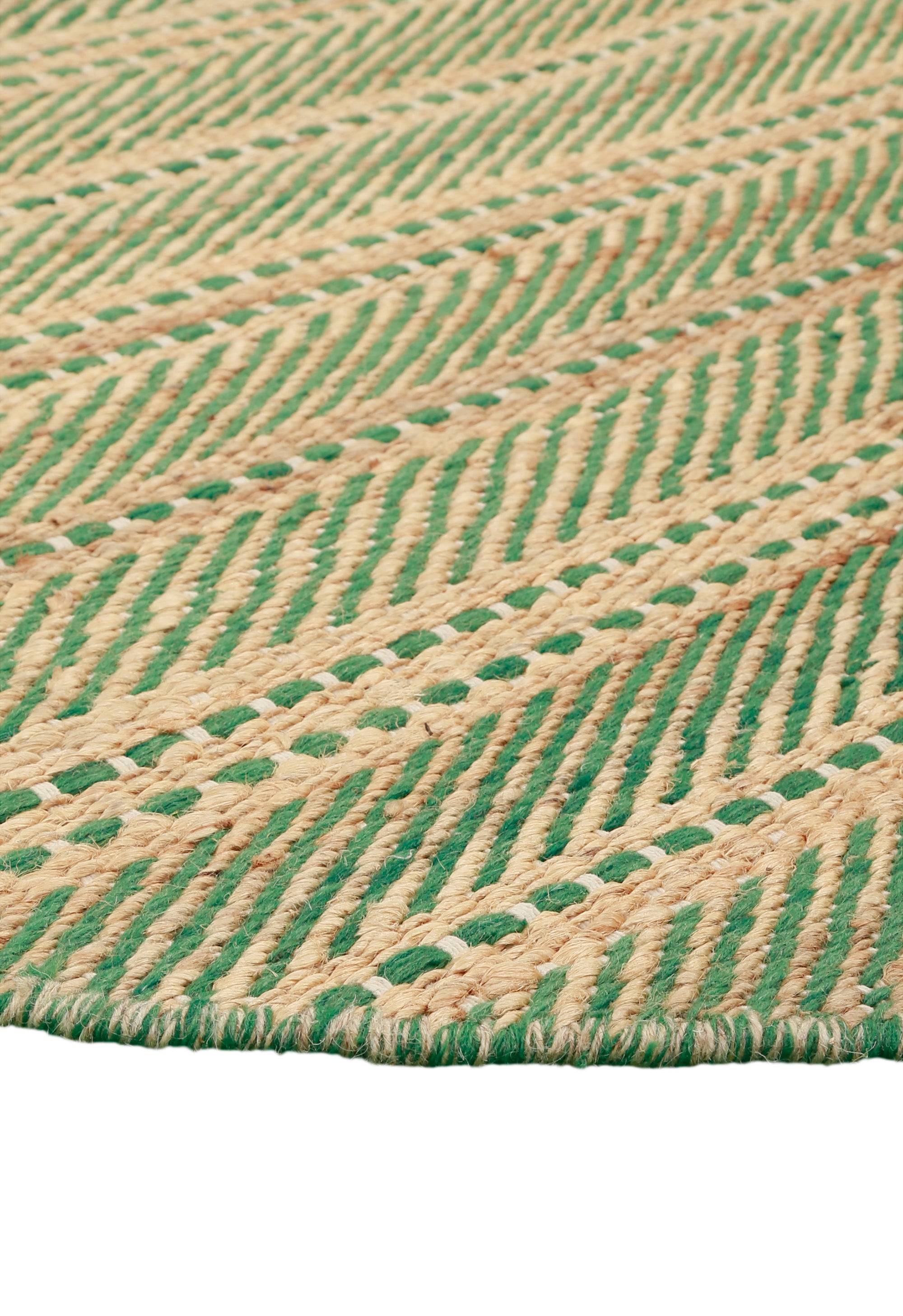 Khushi-Living-Rugs-Carpet-Hand-Woven-Durrie-Round
