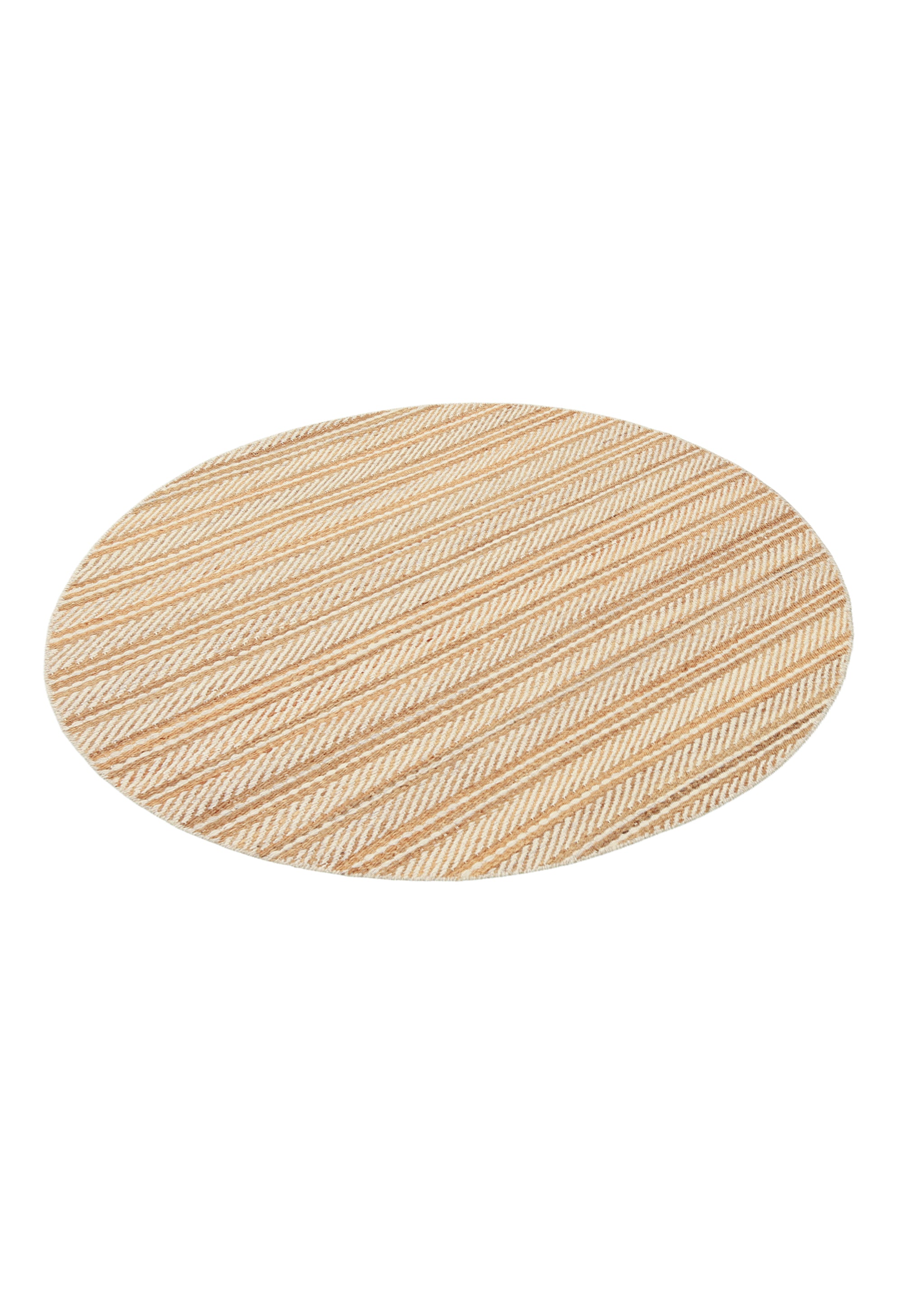 Khushi-Living-Rugs-Carpet-Hand-Woven-Durrie-Round