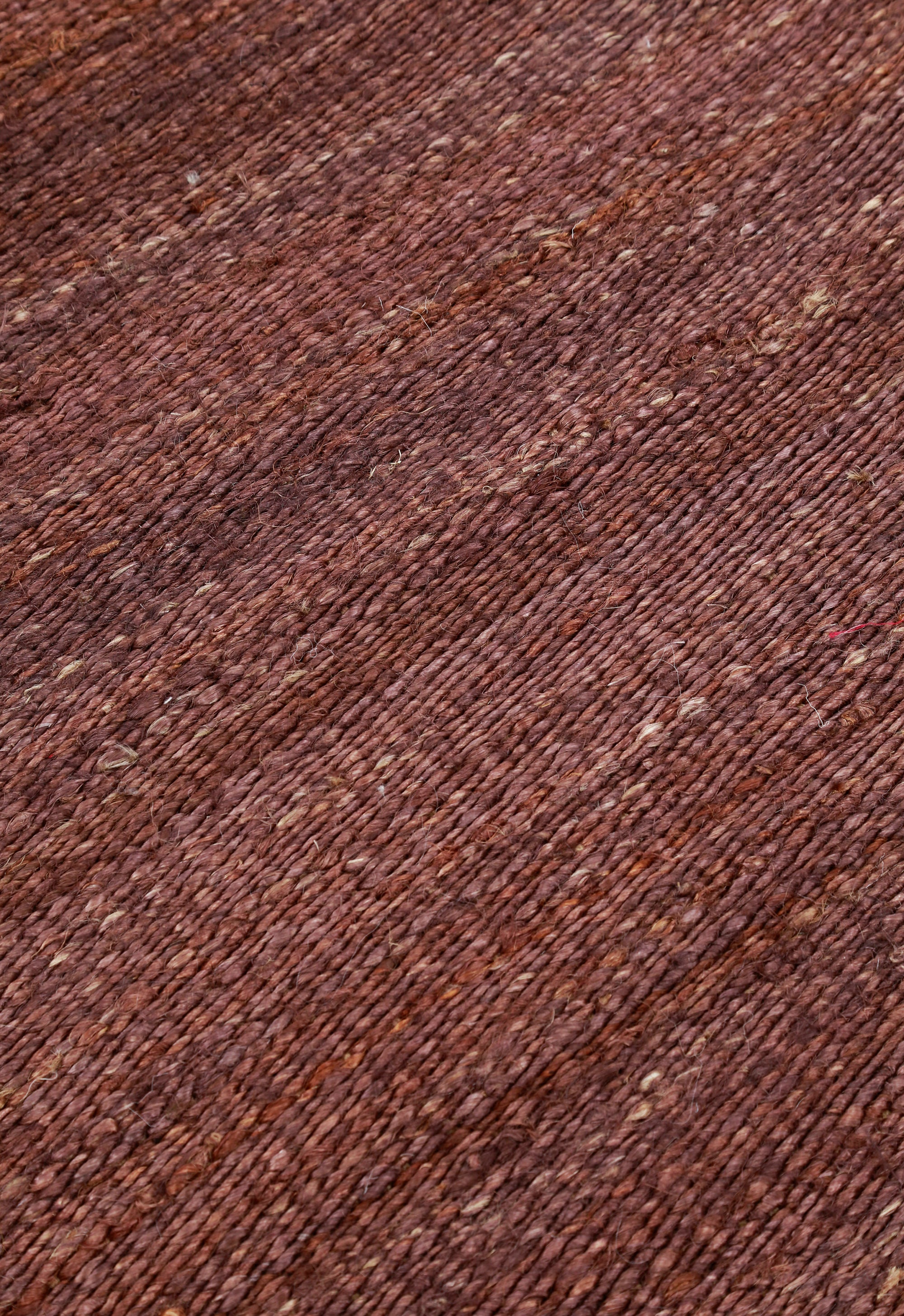 Dusty Rose Plain Dhurrie