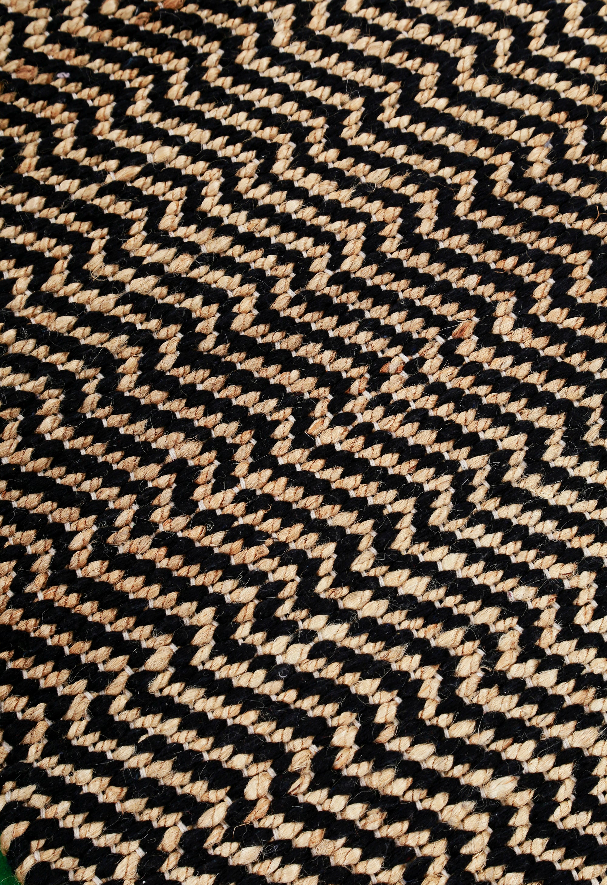Midnight Chevron Dhurrie