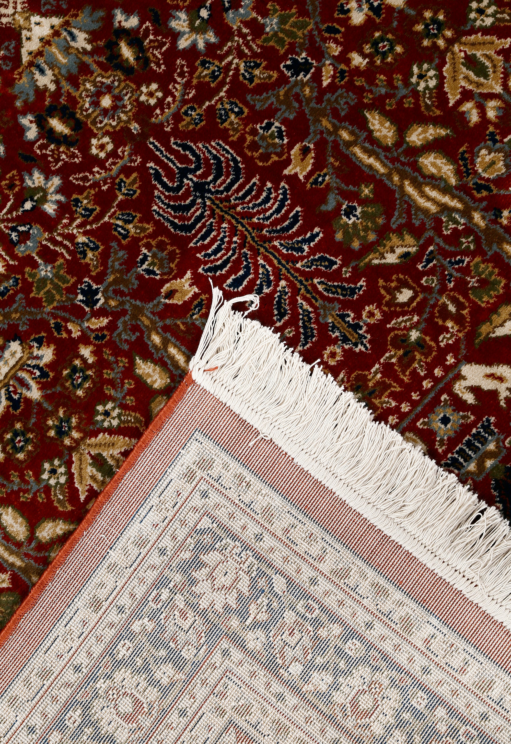 Heritage Red Floral Rug