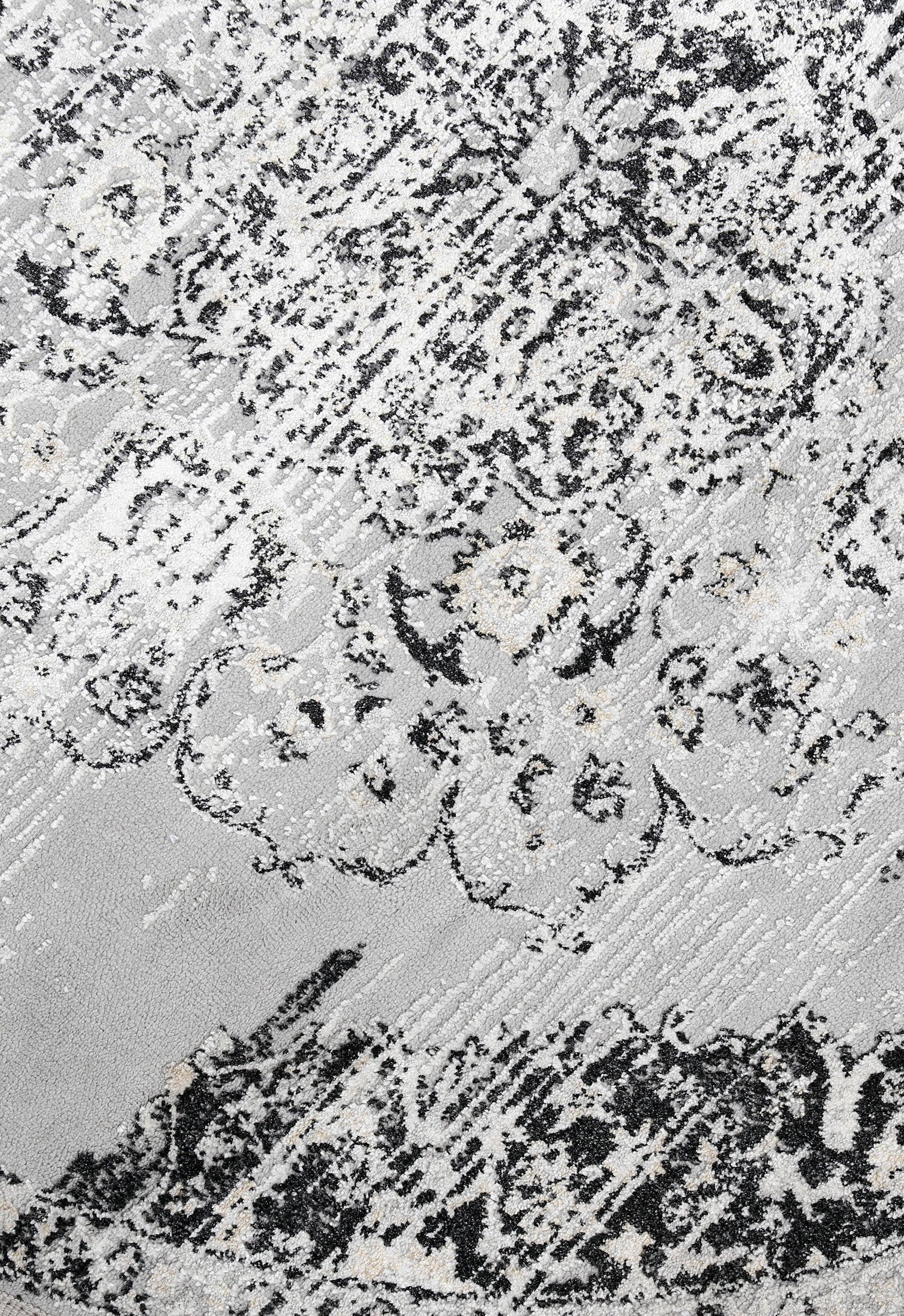 Ash Crown Medallion Rug