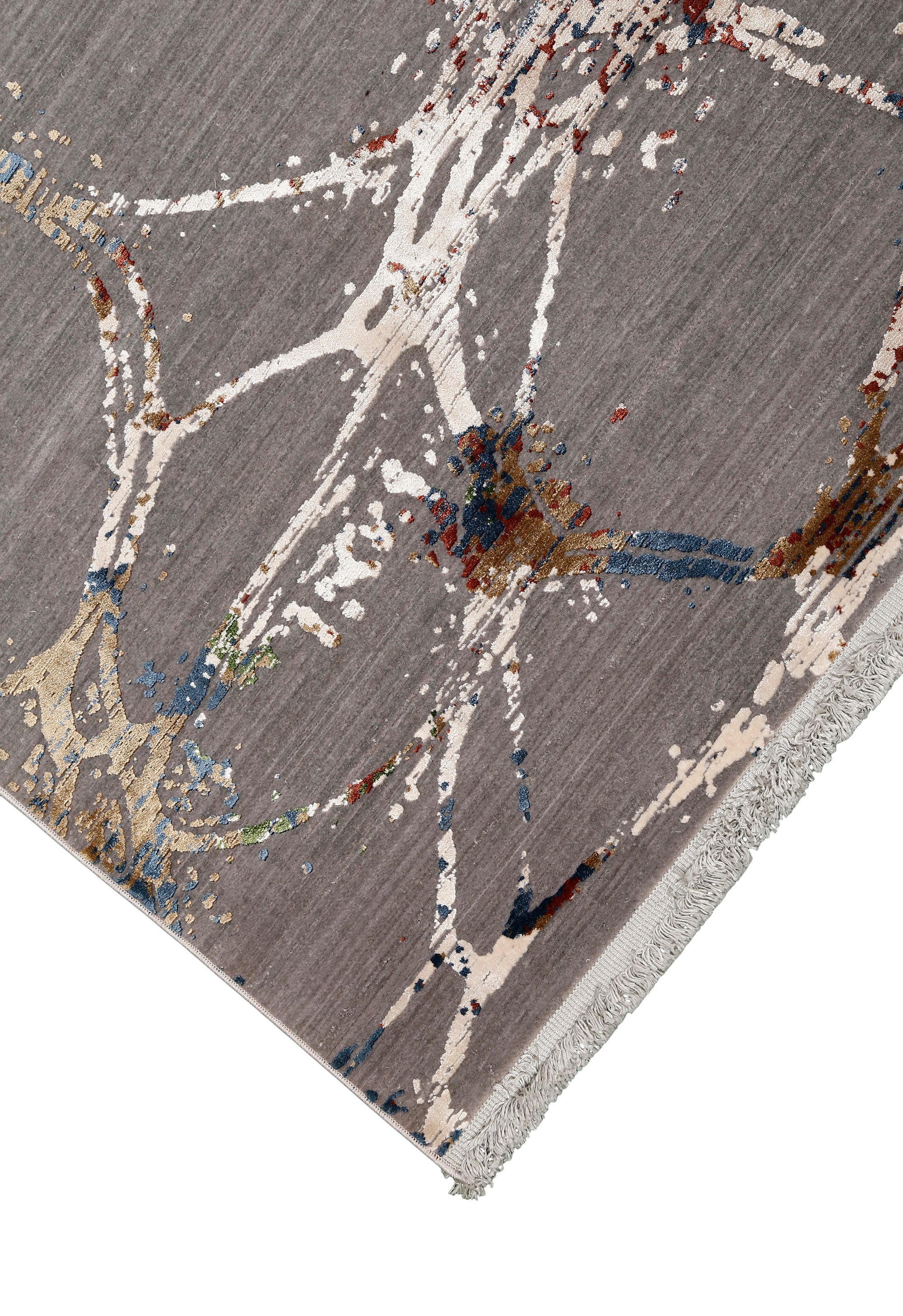 Crackle Abstract Rug