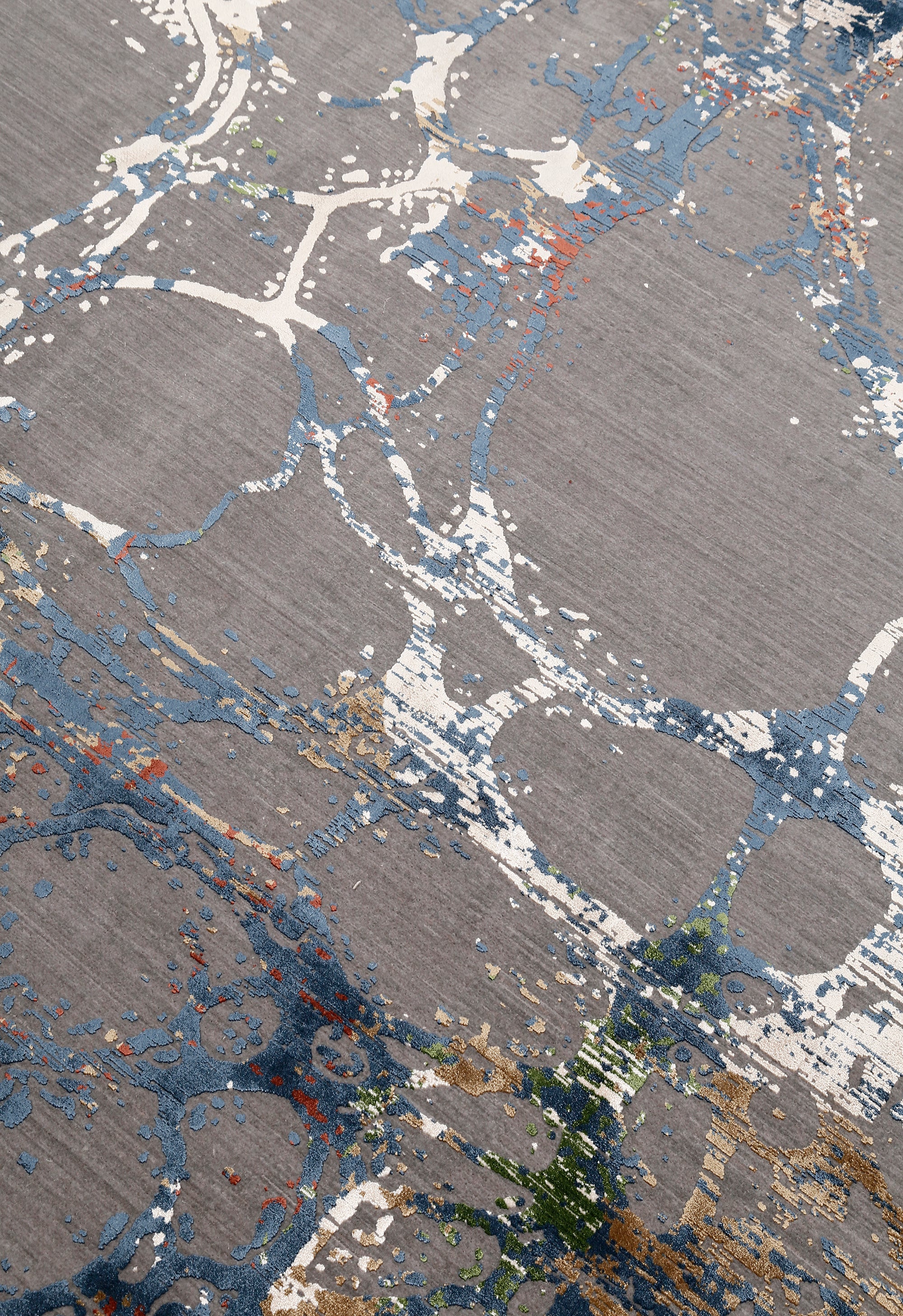 Crackle Abstract Rug