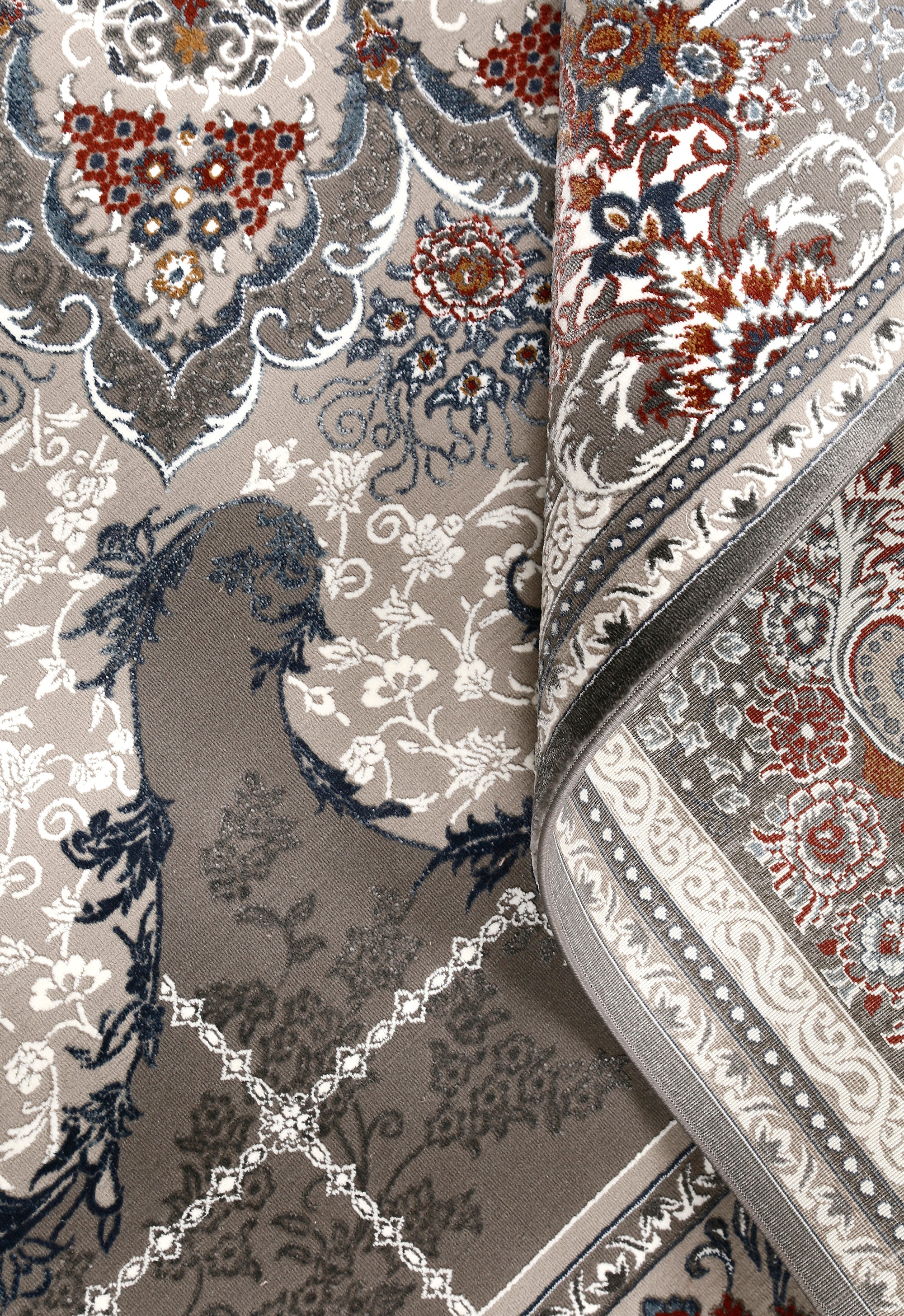 Silver Mahal Rug
