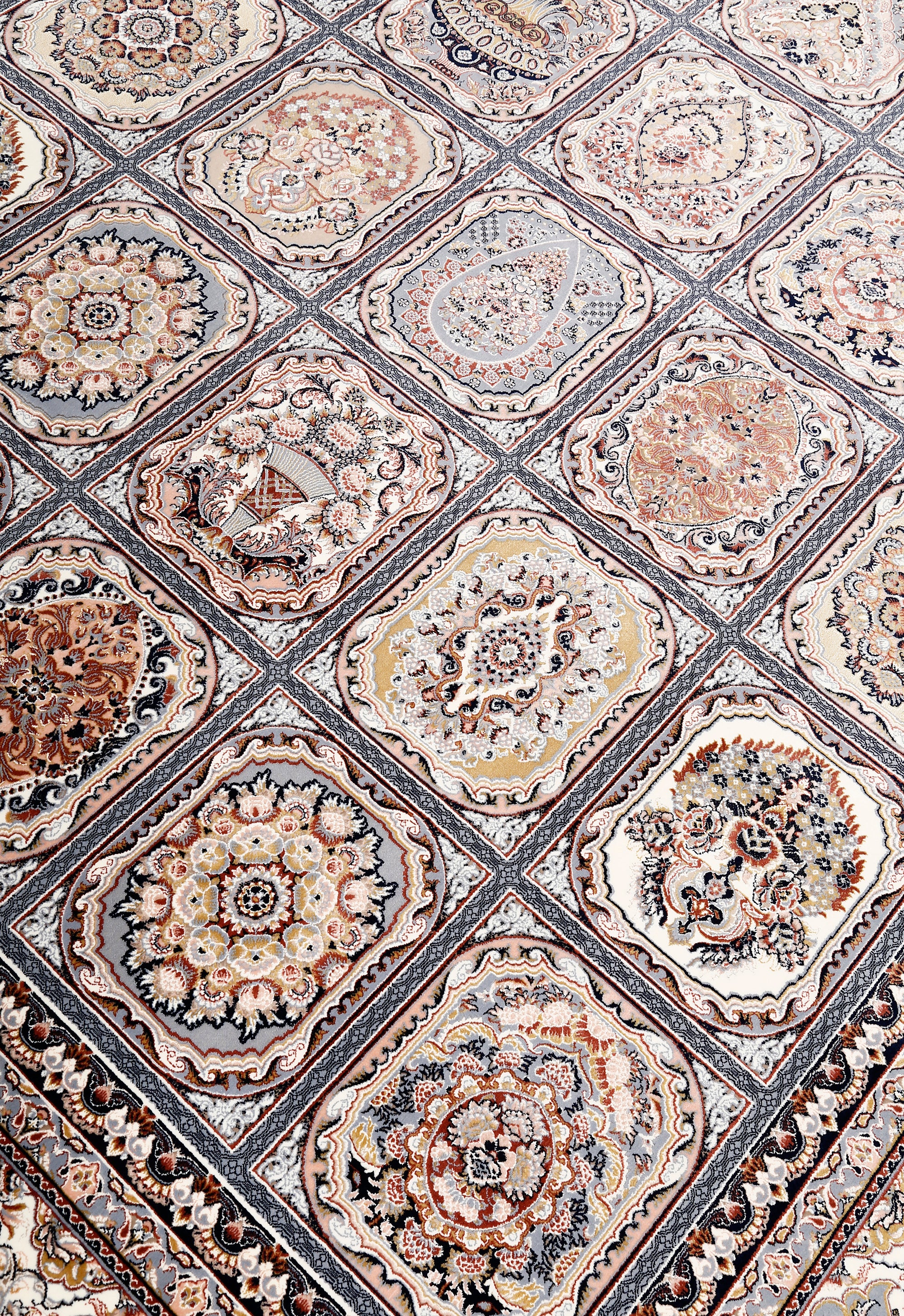 Pearl Grid Rug