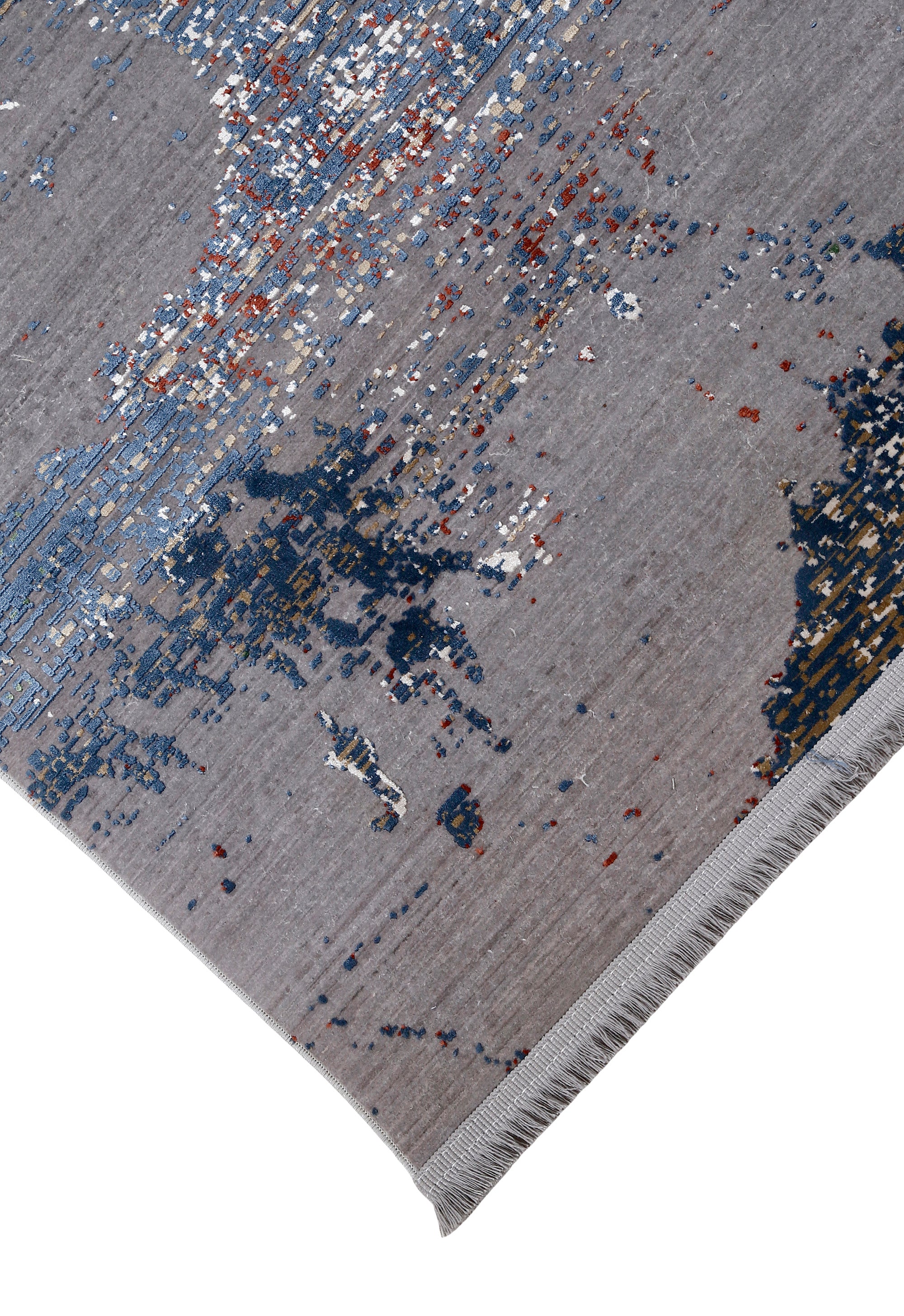 Multicolor Abstract Runner Rug