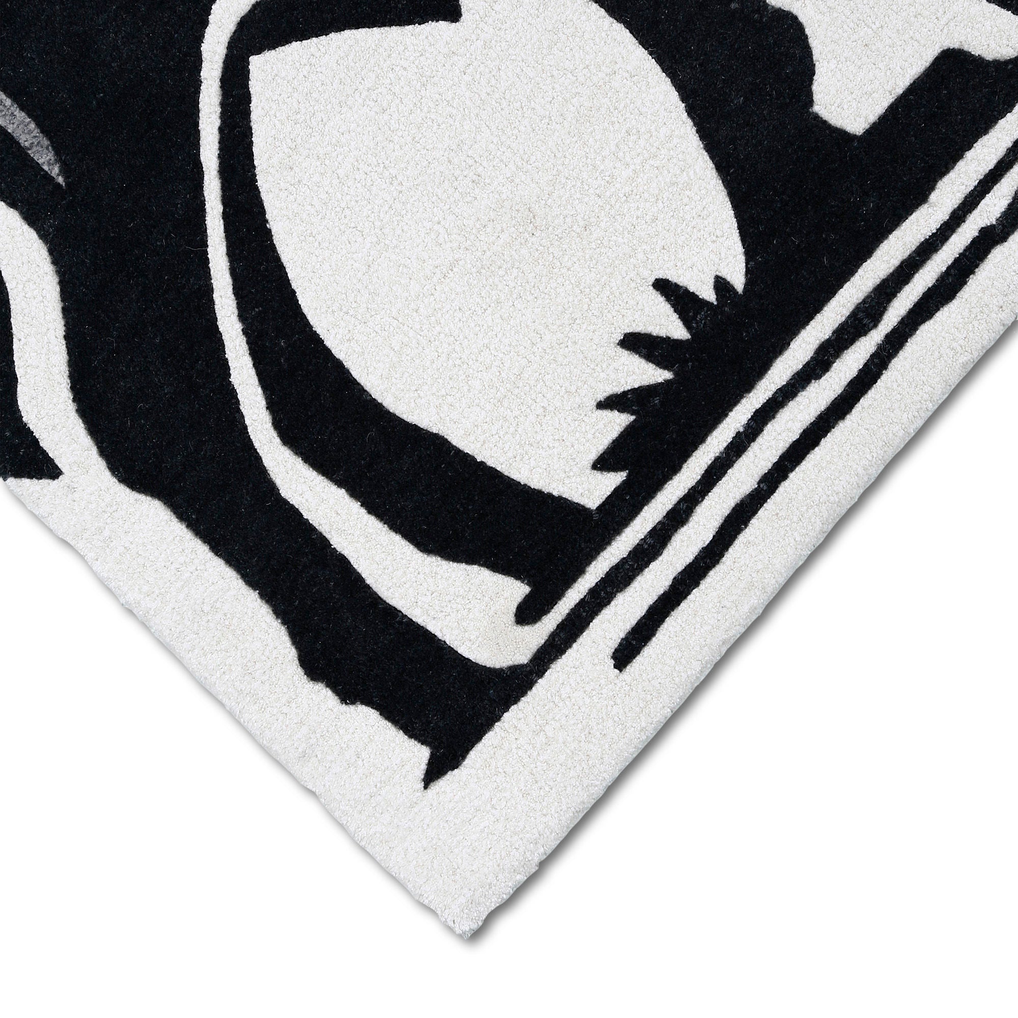 Cow and Calf Hand Tufted Wool Wall Rug
