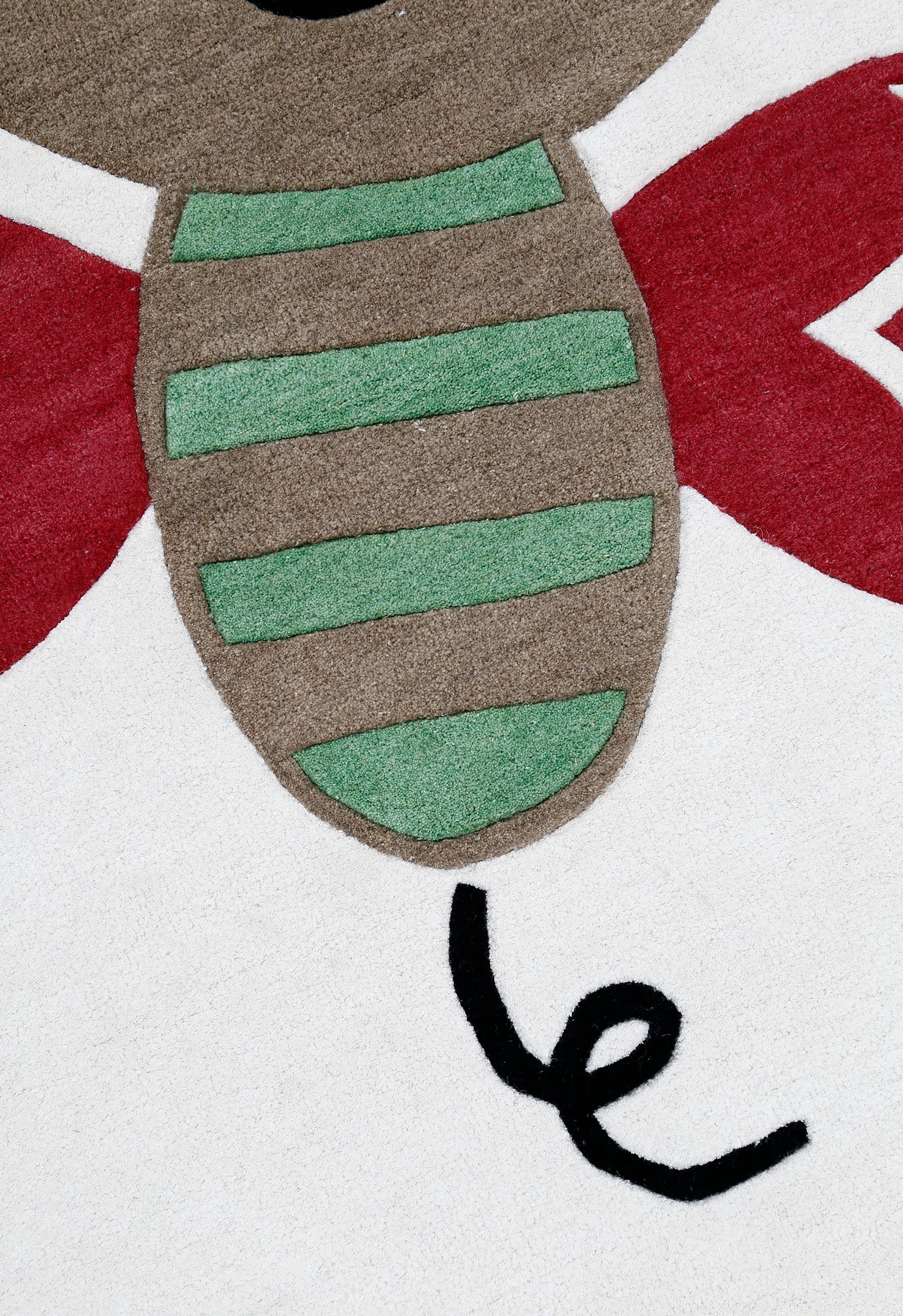 Cartoon Bee Kids Rug