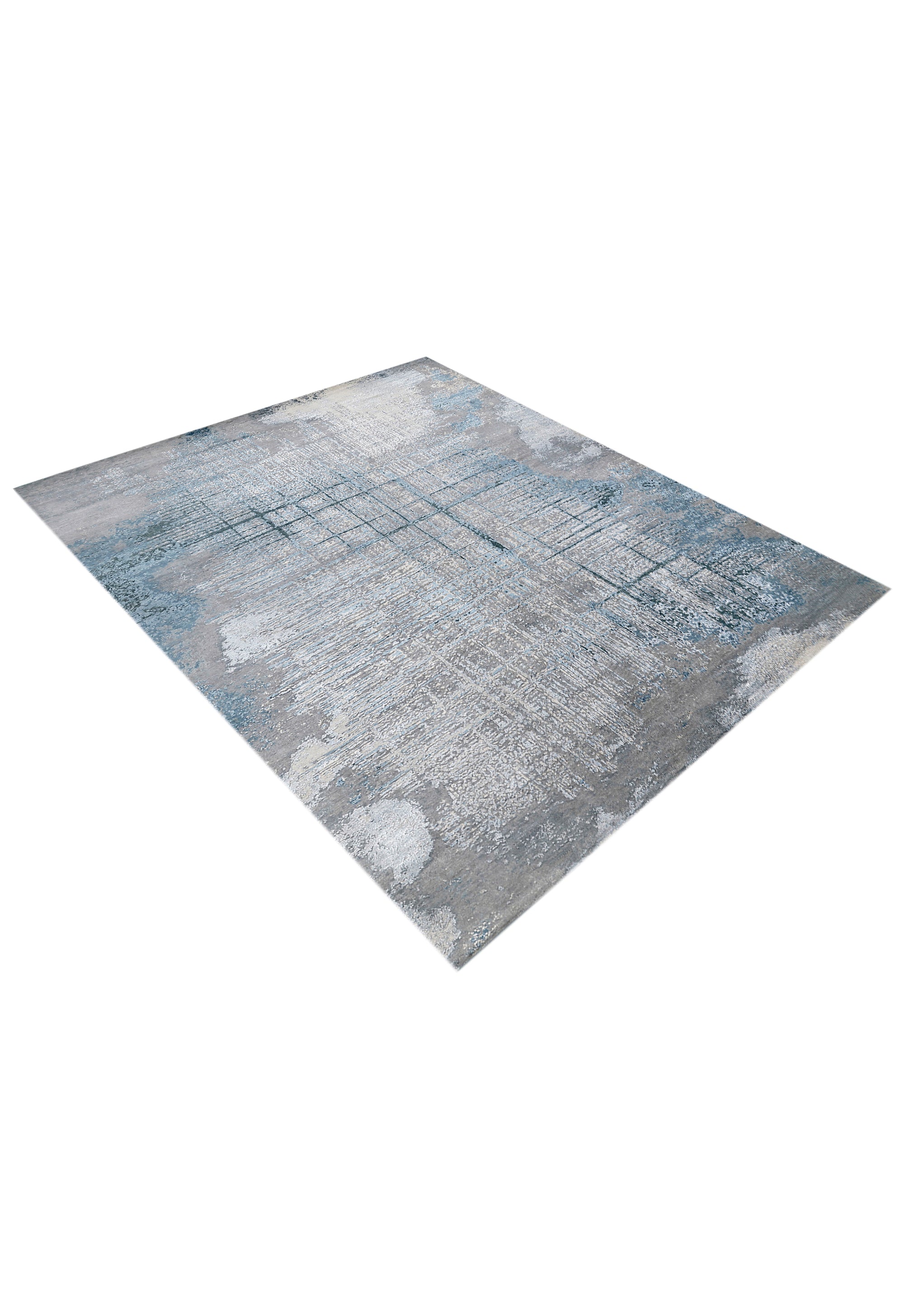 Glacier Grid Rug