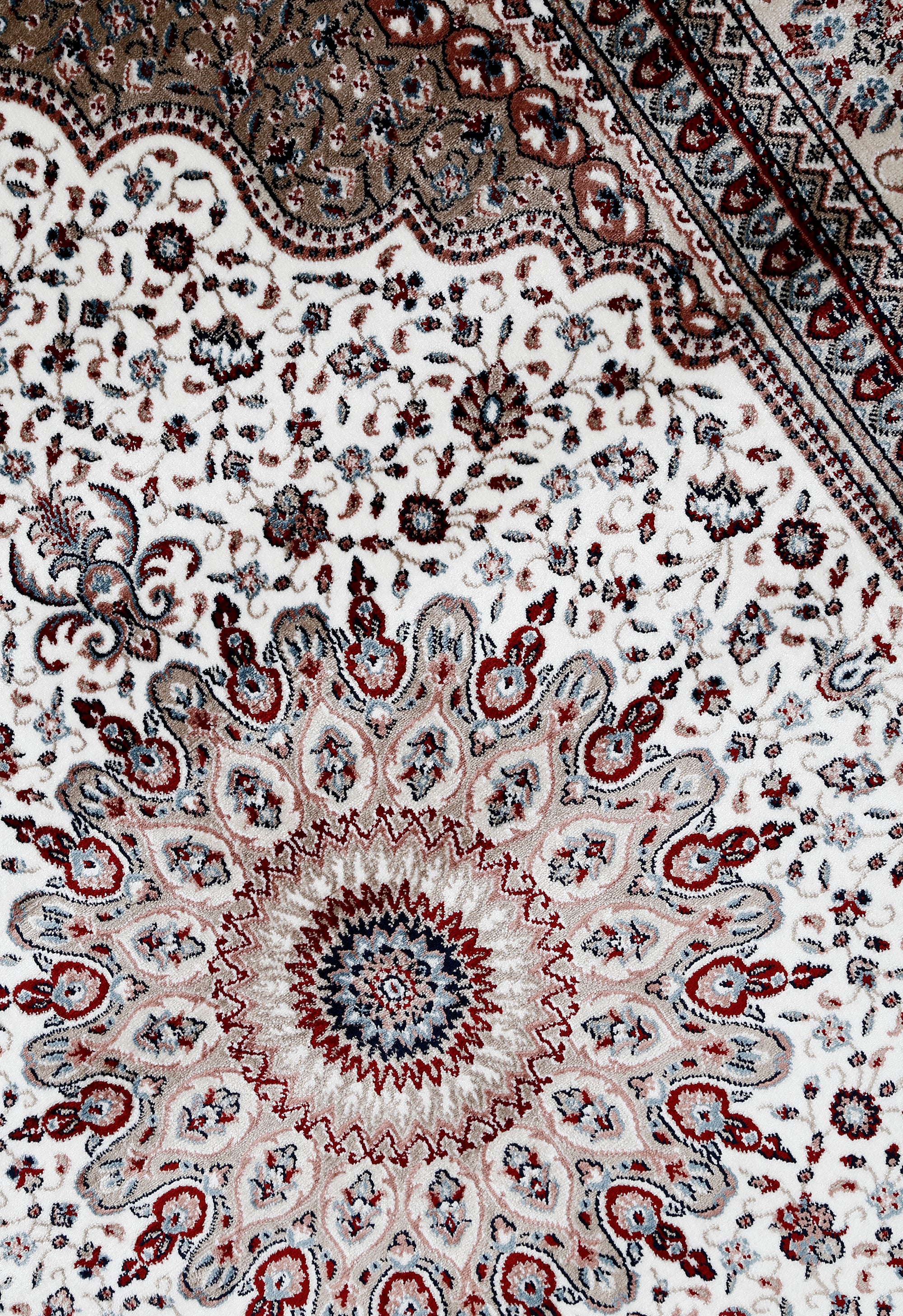 Ivory Sunburst Rug