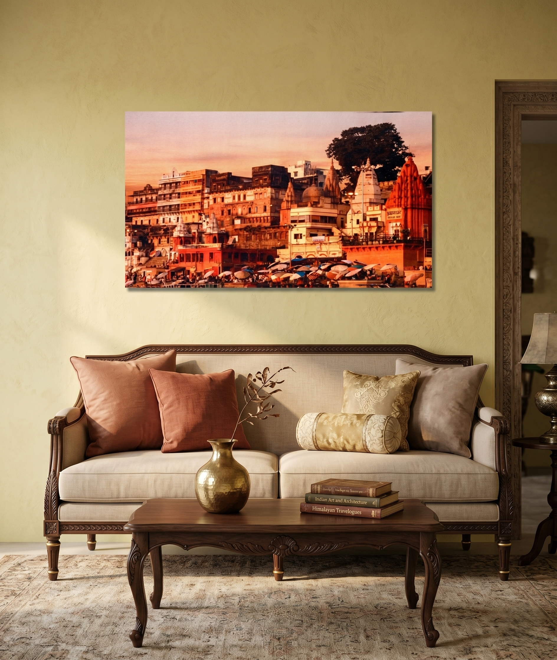 Khushi-Living-Paintings-Devotional-Kashi-Ghat
