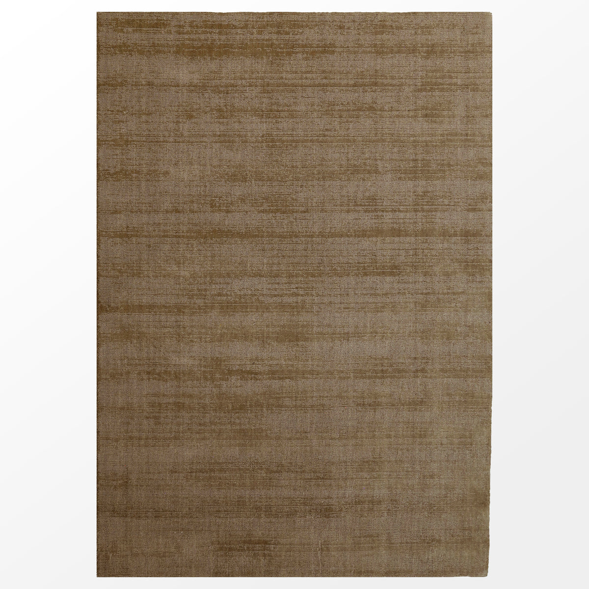 Top view of Light Beige Loom Lori wool rug showing the complete plain design with subtle woven tonal variations.
