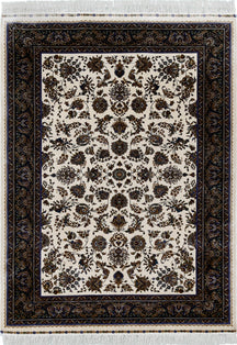 Cream Noir Floral Rug