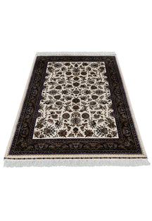 Cream Noir Floral Rug