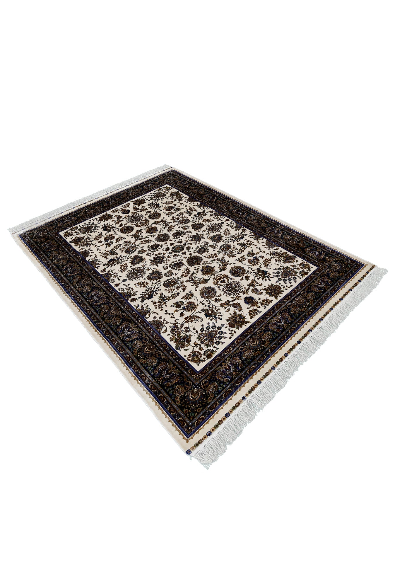 Cream Noir Floral Rug