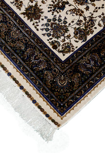 Cream Noir Floral Rug