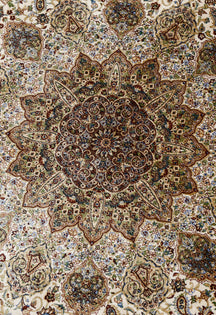 Ivory Royal Medallion Rug