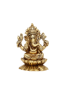 Khushi-Living-Artefacts-Brass-Ganesh Jii